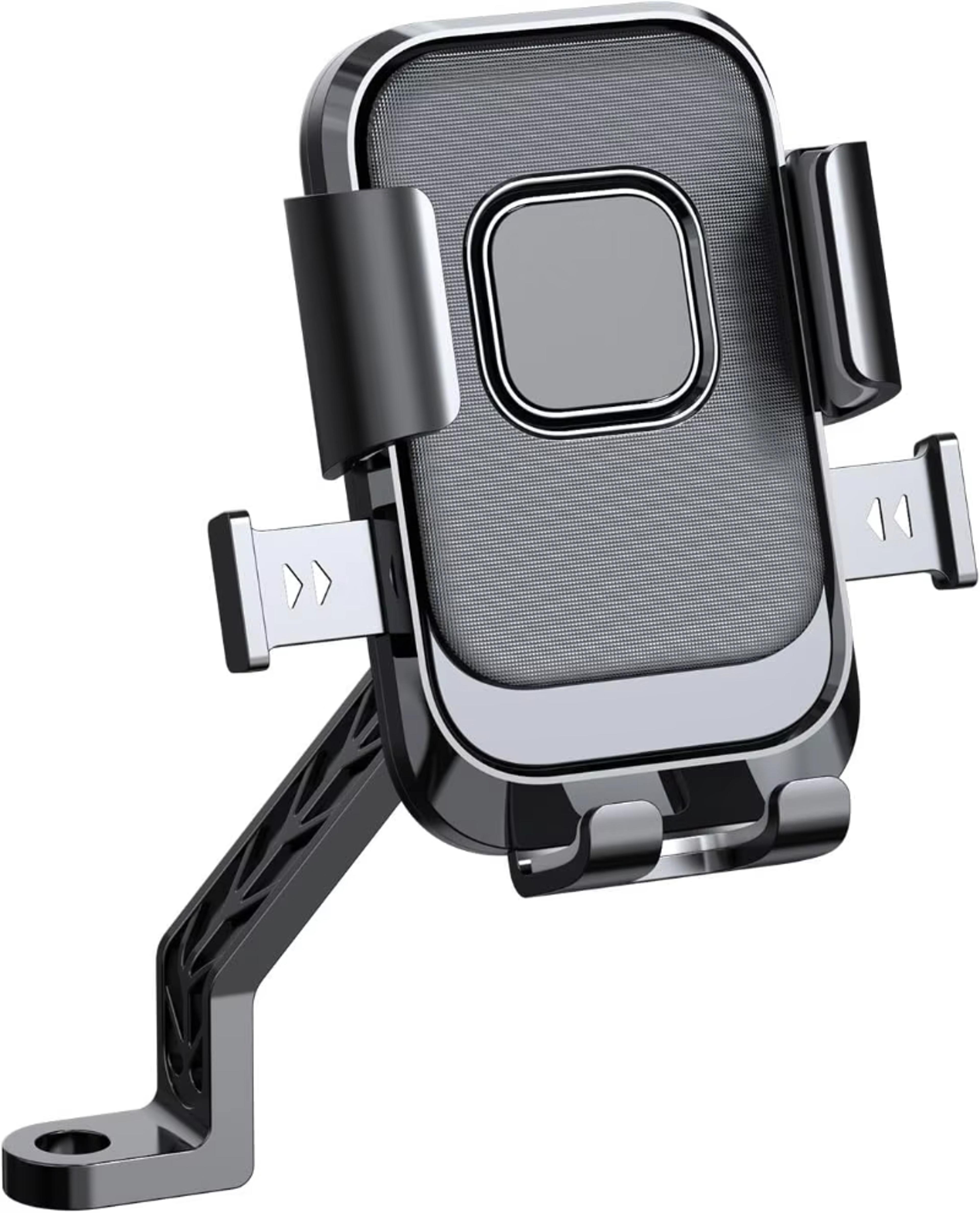 bike phone holder motorcycle phone mount fast lock rotatable shockproof handlebar holder