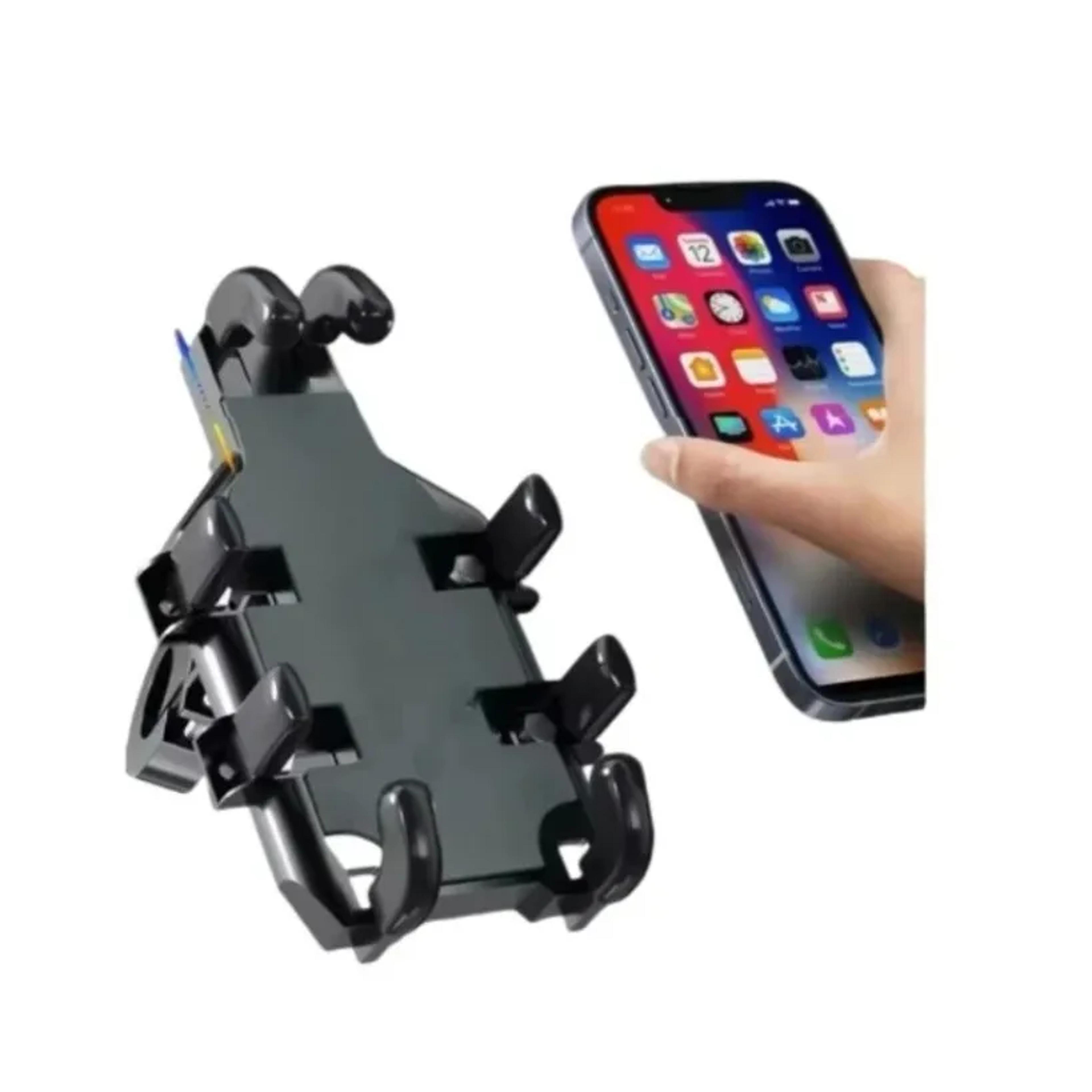 bike phone holder anti-shake handlebar mount for bicycles & motorcycles