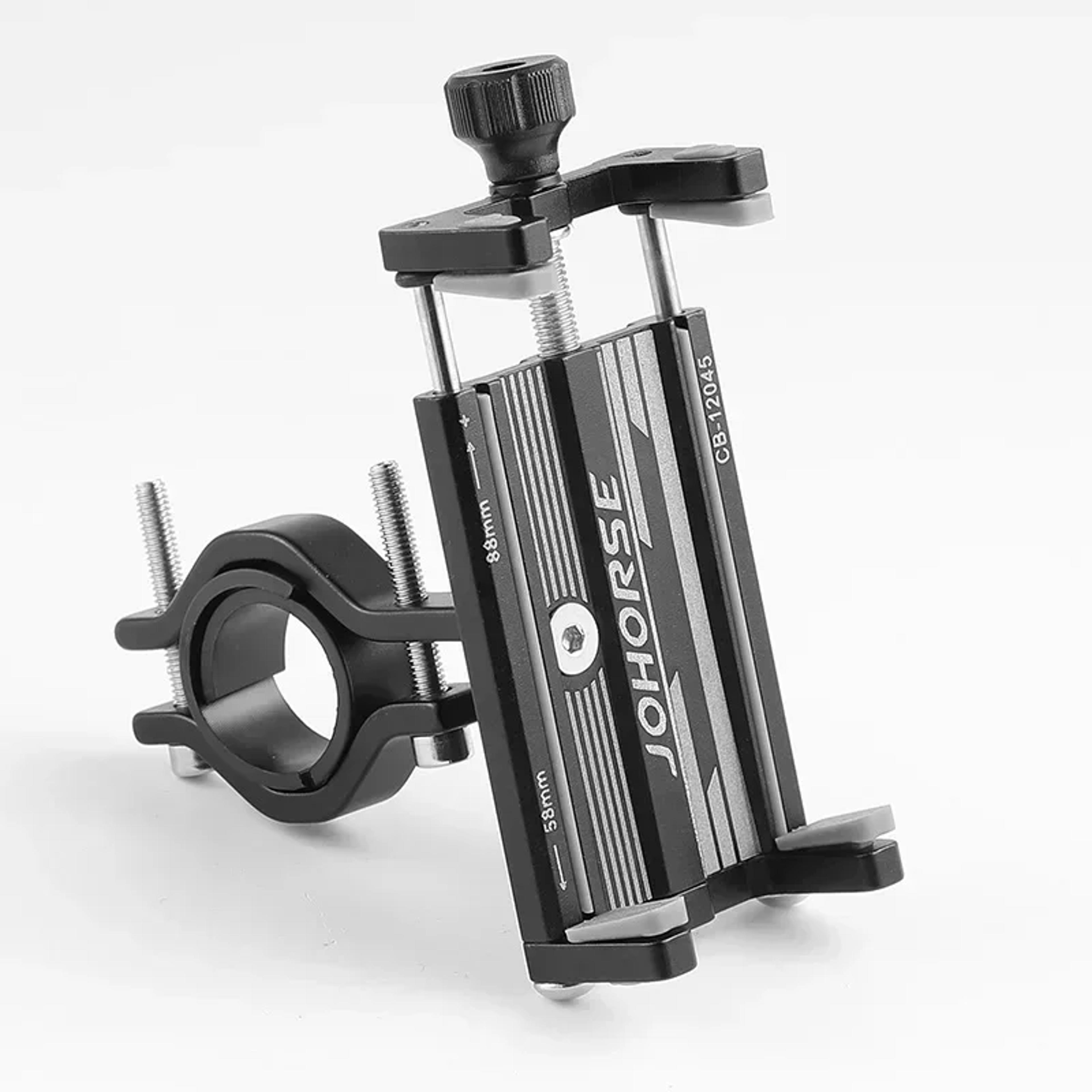 cnc aluminum motorcycle phone mount with claw grip for bikes bikes & scooters