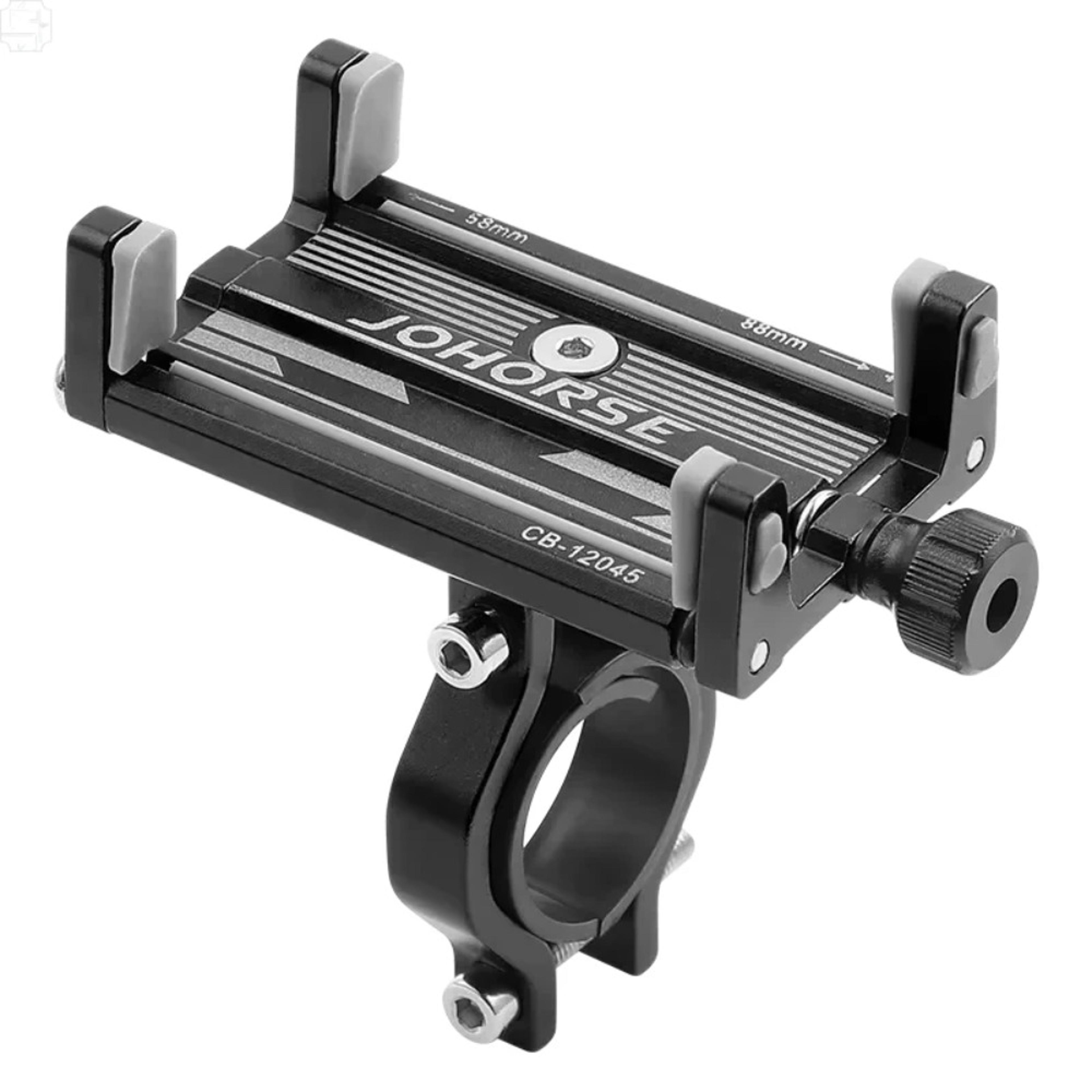 universal motorcycle phone holder aluminum alloy rotating bike phone mount for bicycle & scooter