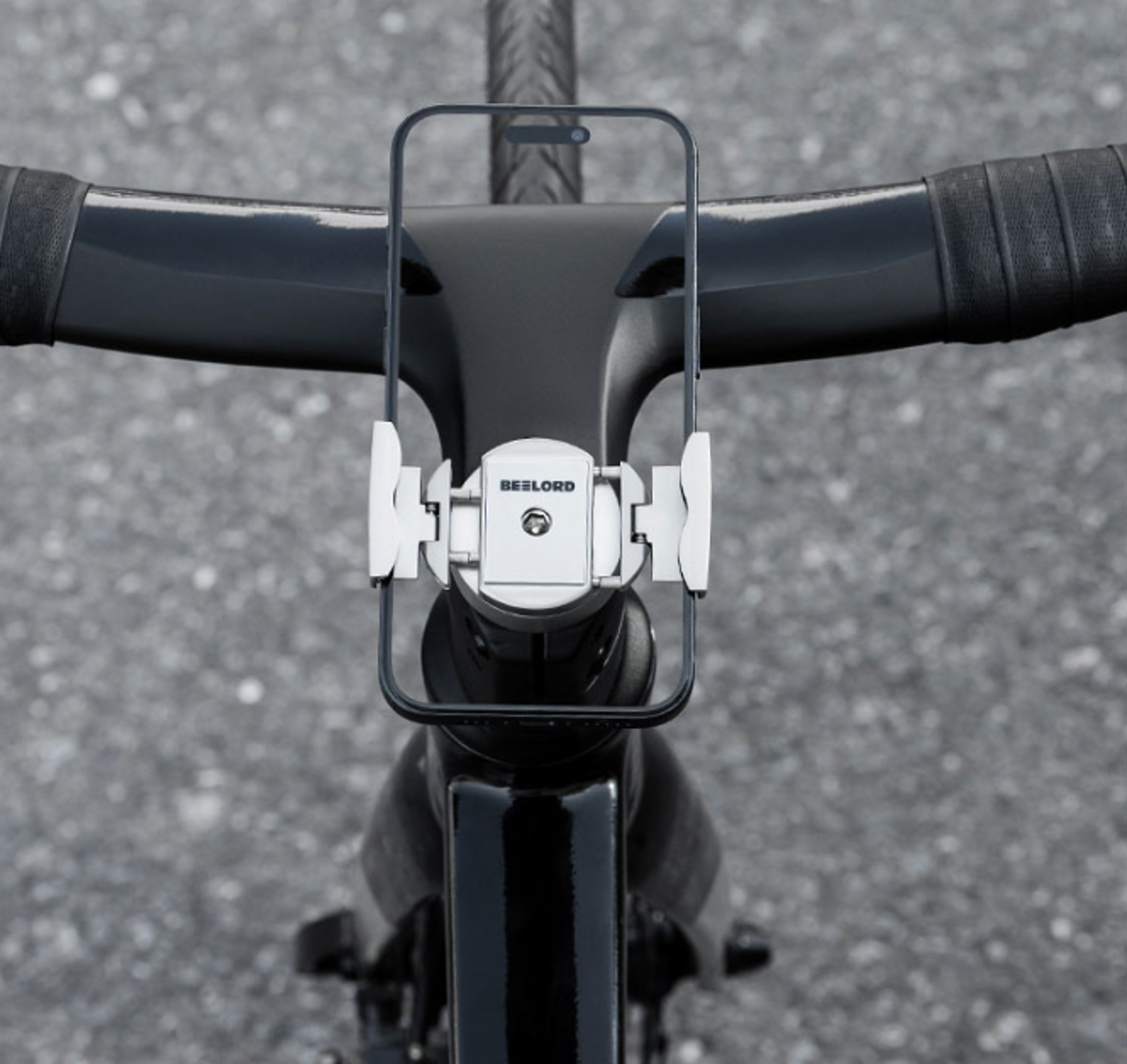 bike phone mount aluminum rotating bicycle phone holder for mtb road bikes and motorcycles