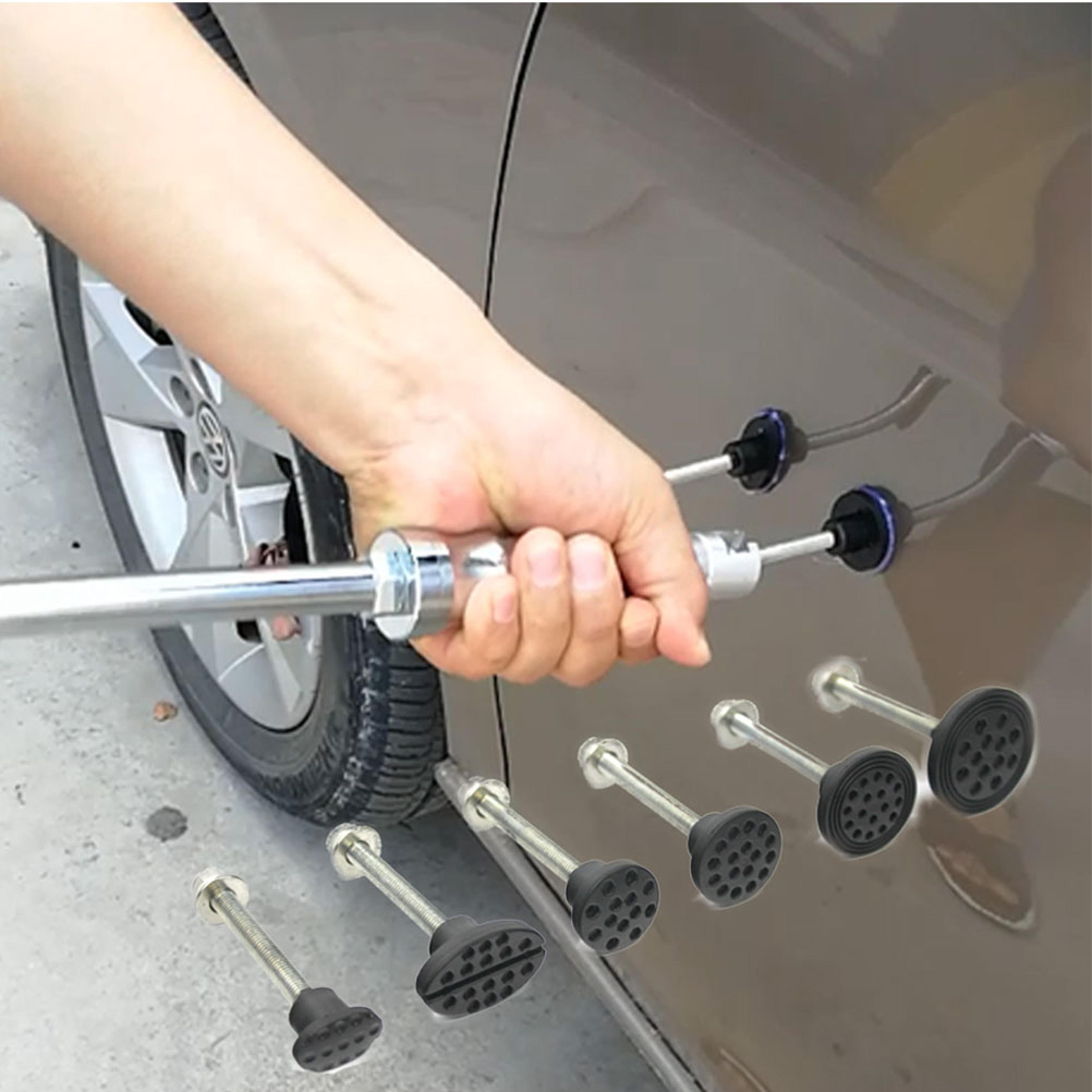 product name paintless dent repair kit car body puller tool with glue tabs for auto dent removal