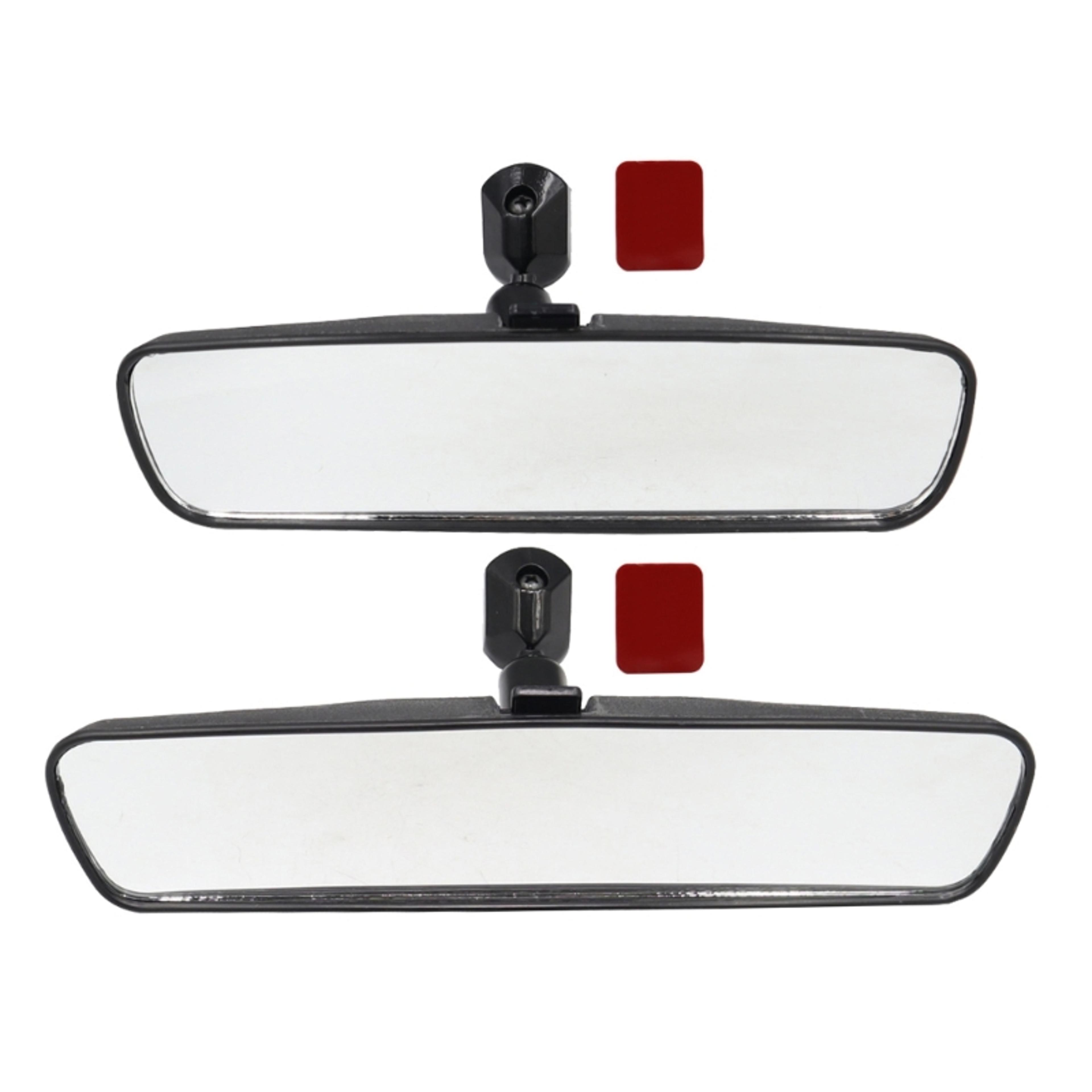 car rear view mirror with adhesive mount universal interior rearview mirror for cars trucks