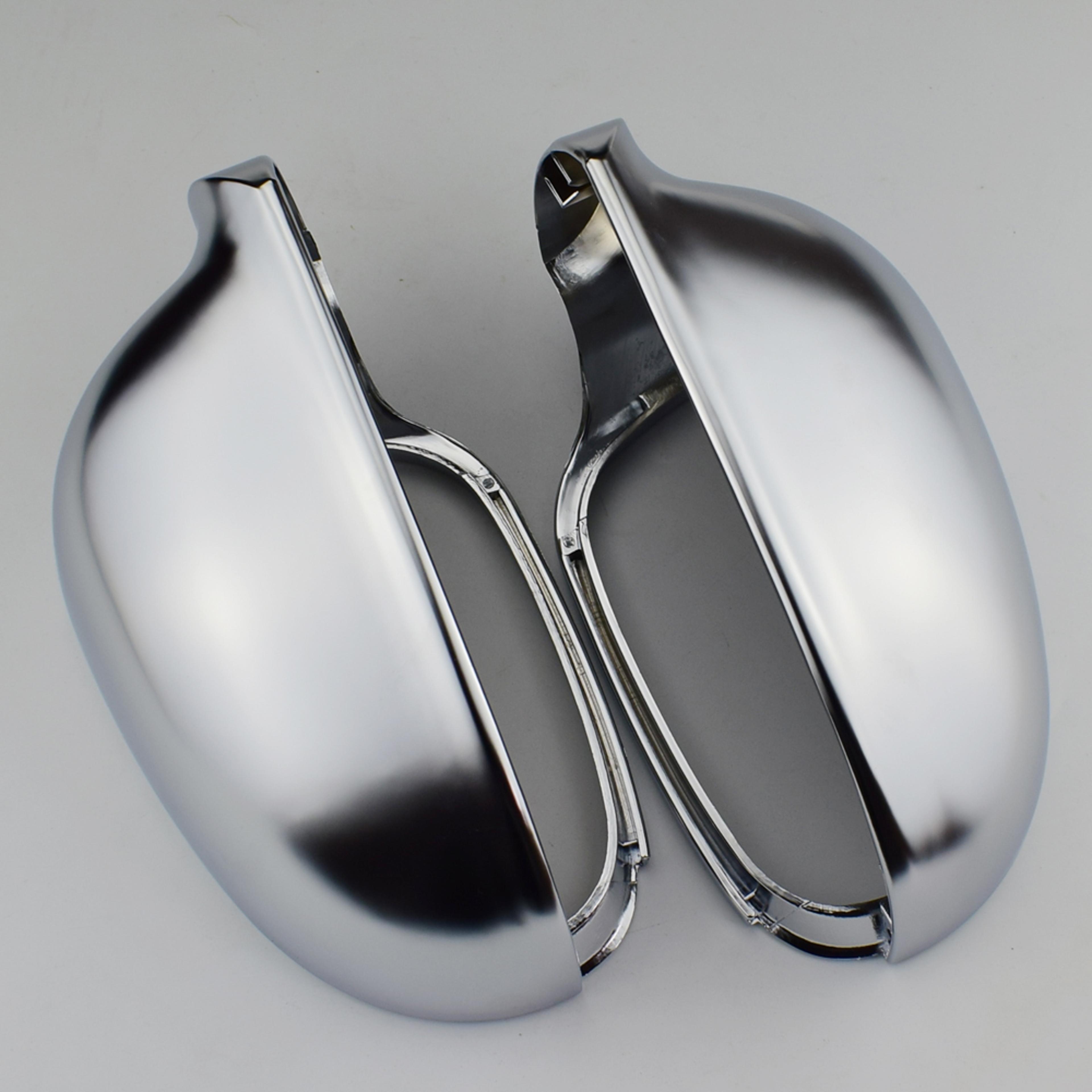 glossy chrome side mirror covers for vw golf gti passat