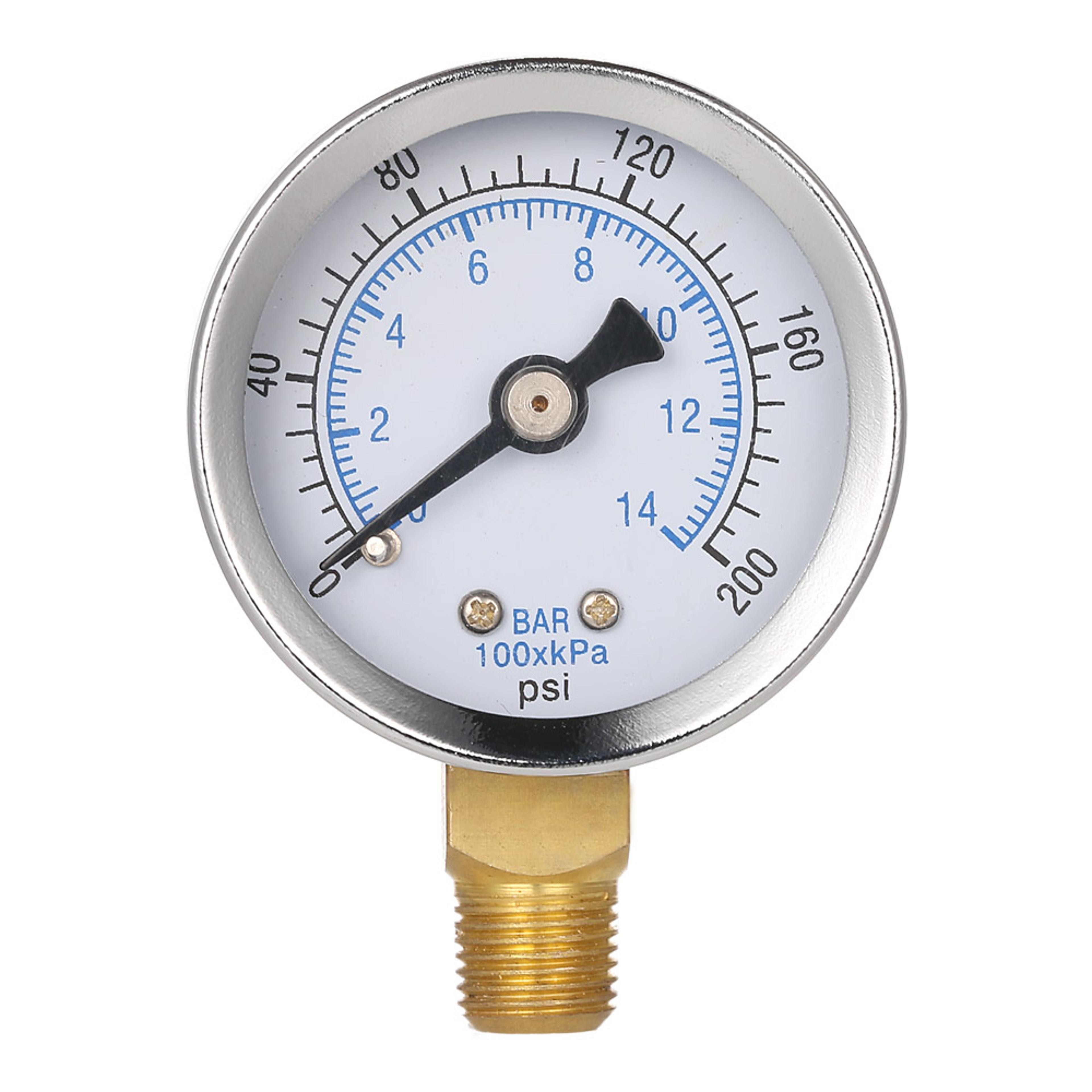 pool filter pressure gauge water pressure meter with npt thread