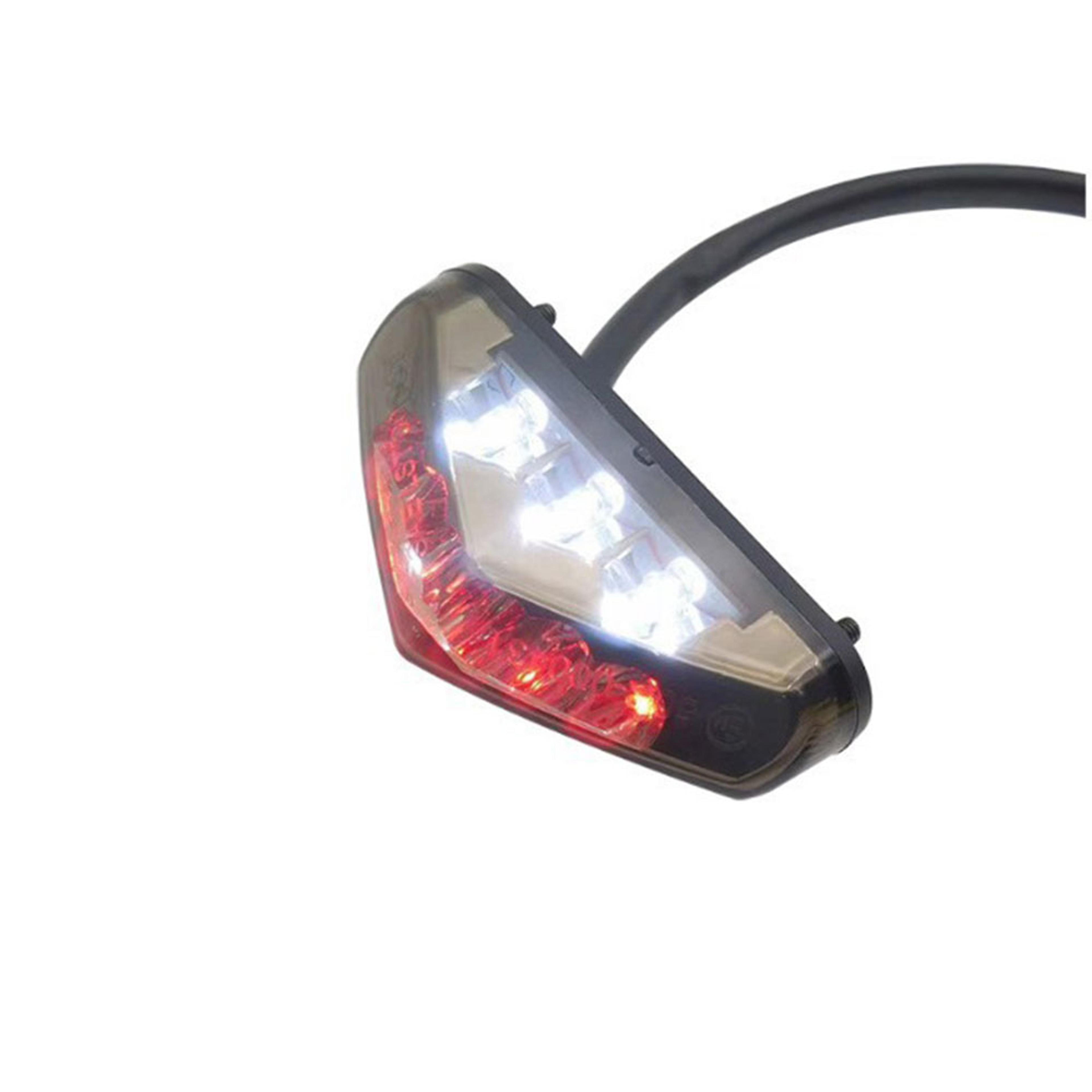 mini motorcycle led tail light rear brake lamp for atv dirt bike scooter