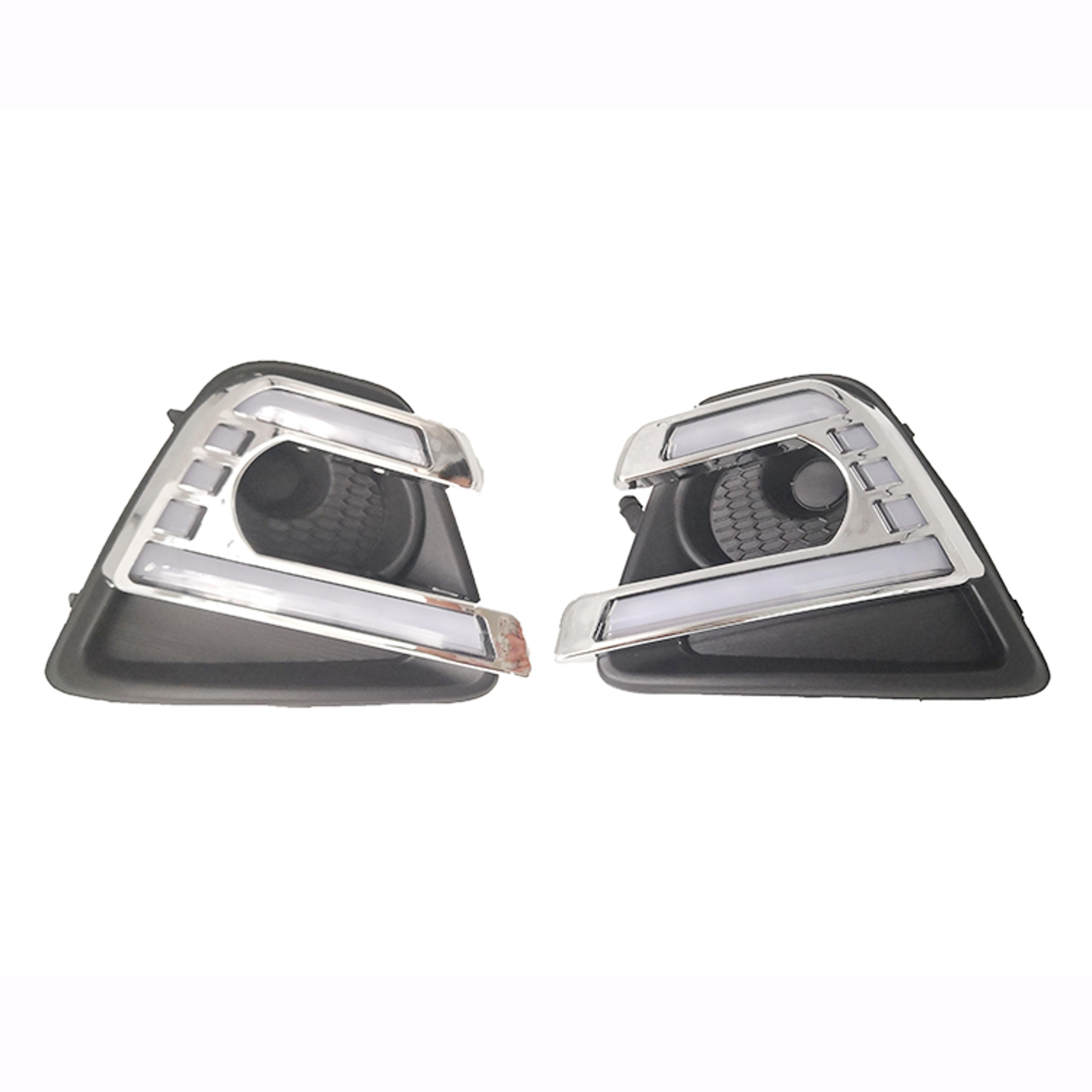 led daytime running lights with yellow turn signal for mazda sss