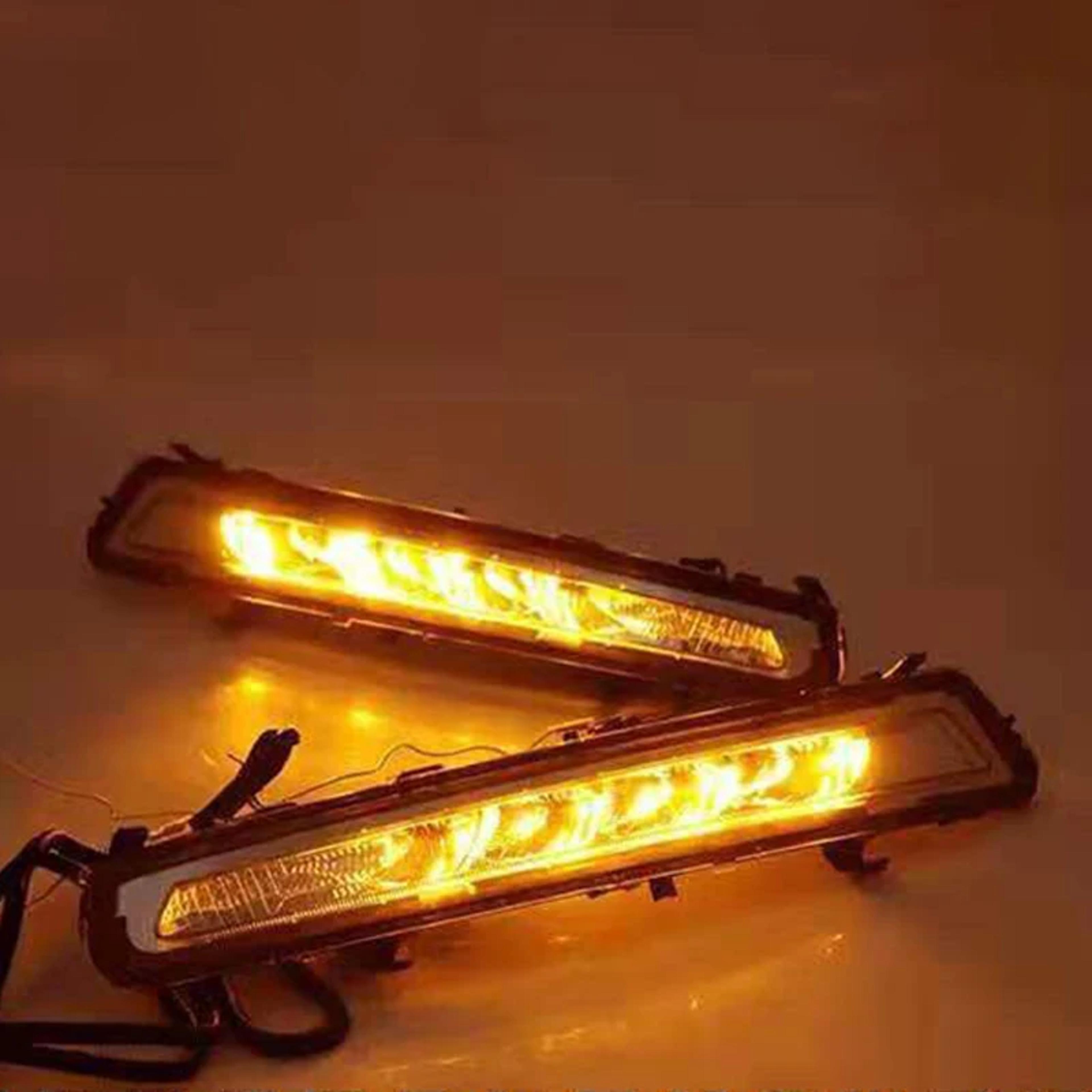 ford mondeo fusion led drl daytime running lights fog lamp upgrade