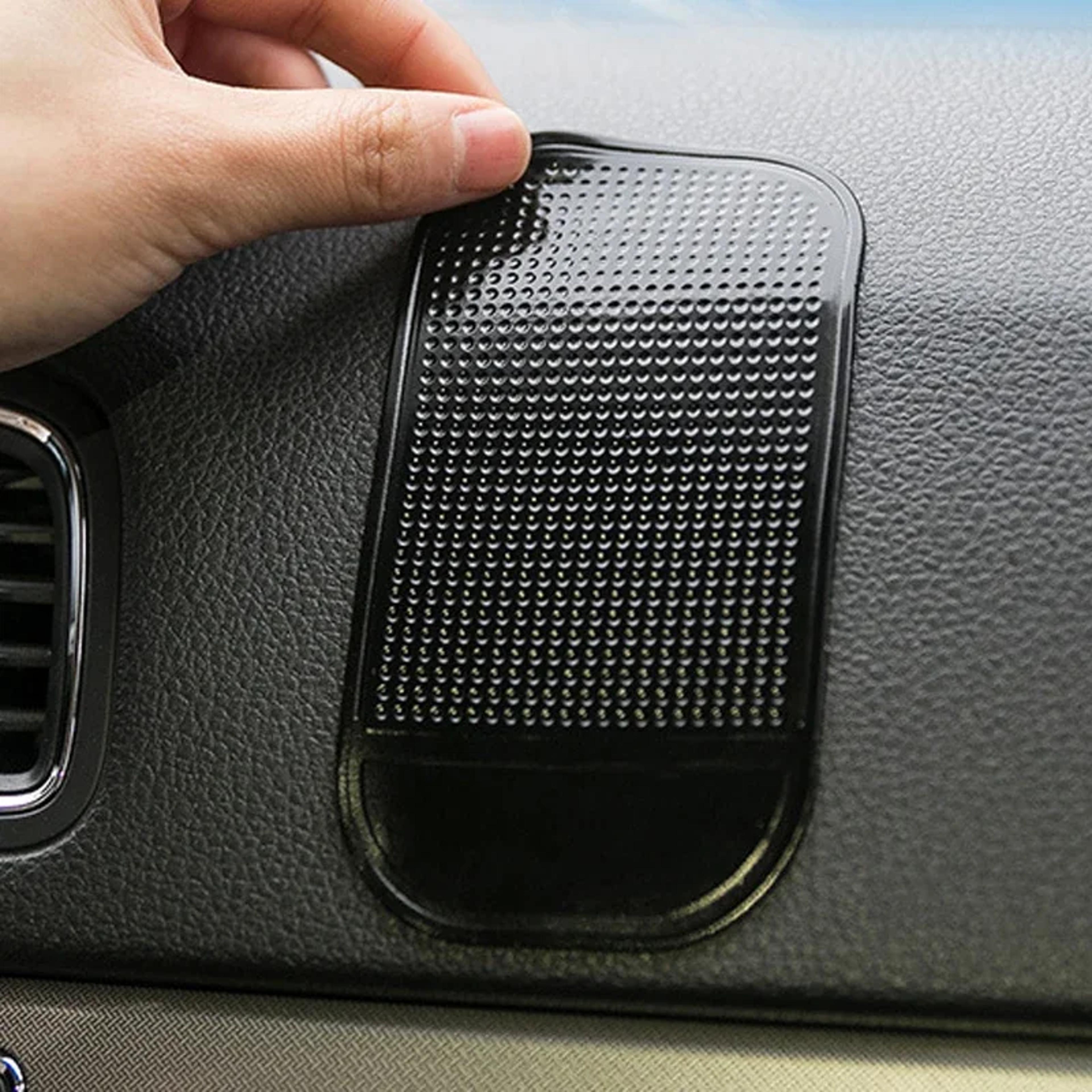 universal non slip dashboard mat and car phone holder