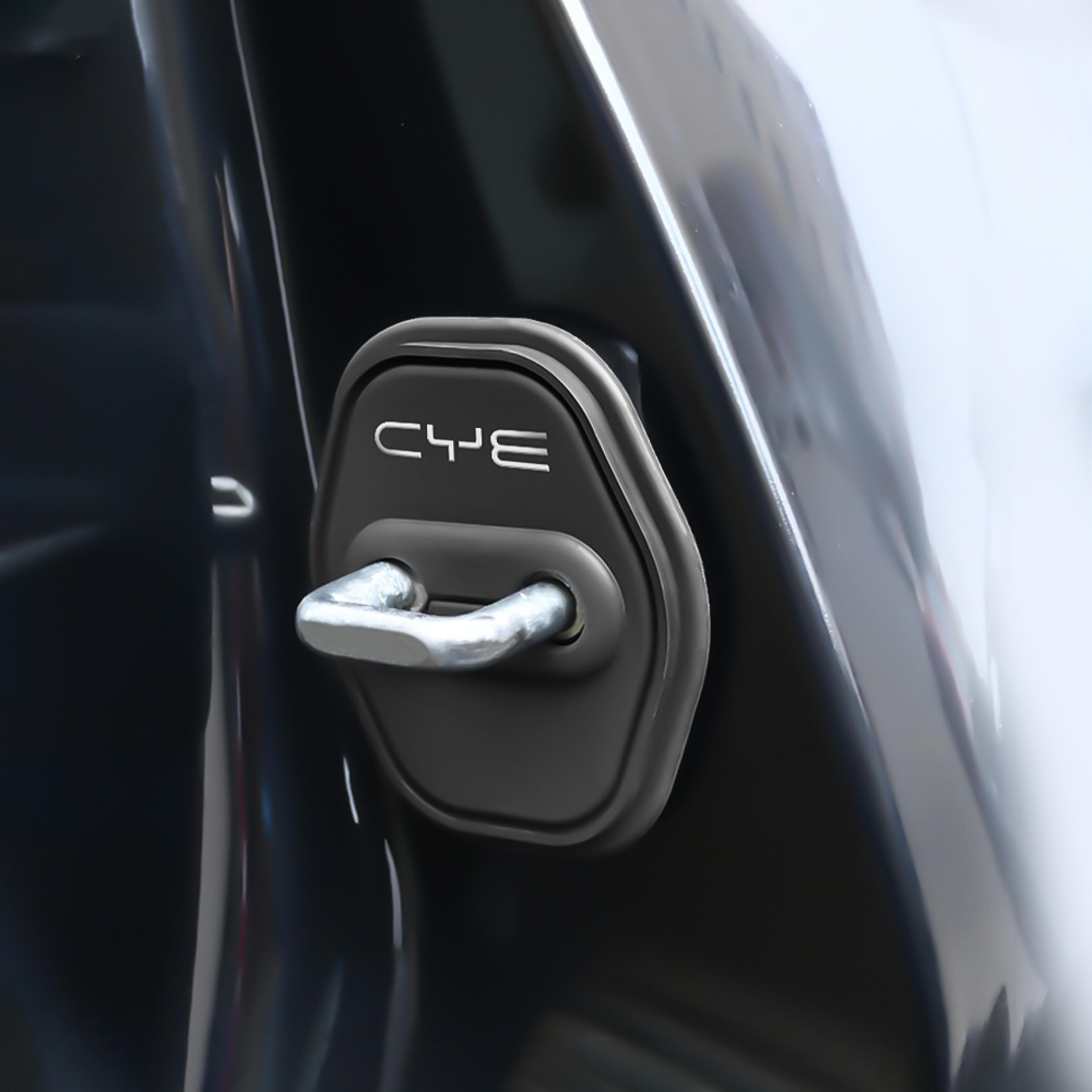 byd silicone door lock covers for quieter closing and latch protection