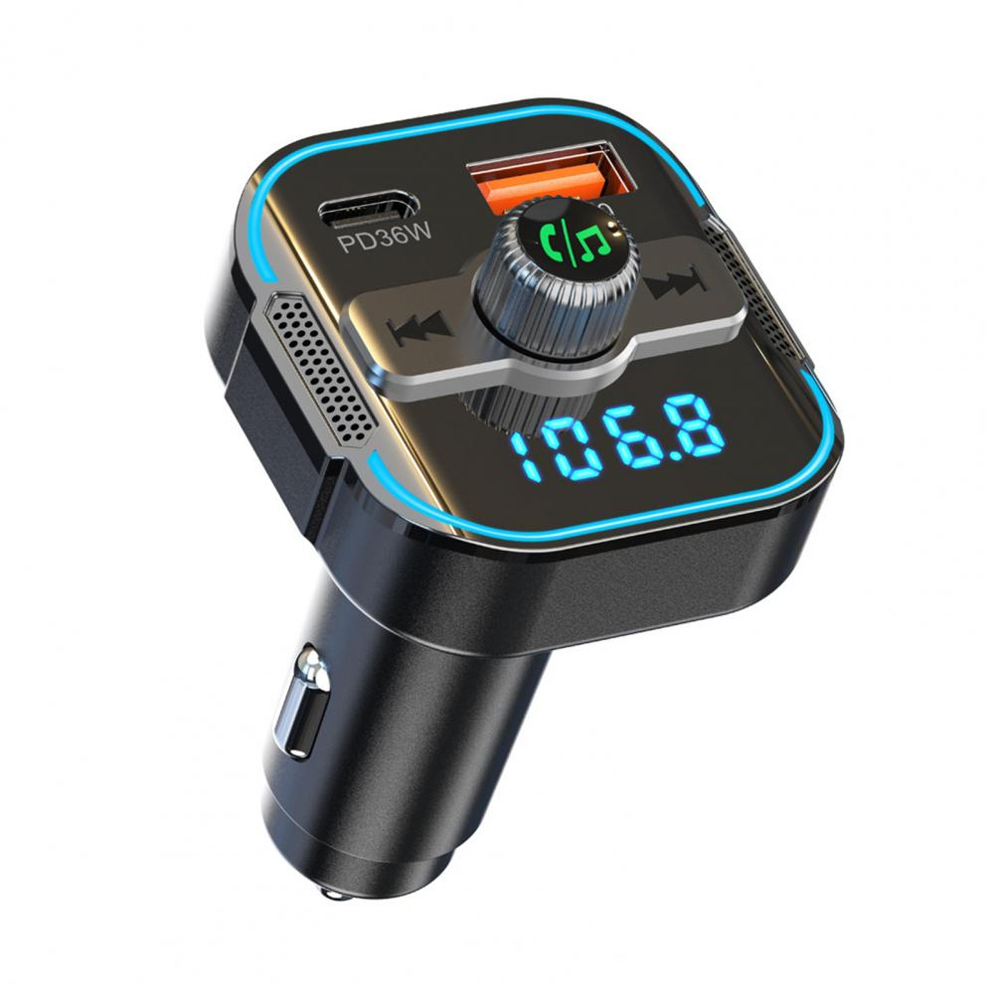 product name drivesync bluetooth fm transmitter and dual port fast car charger