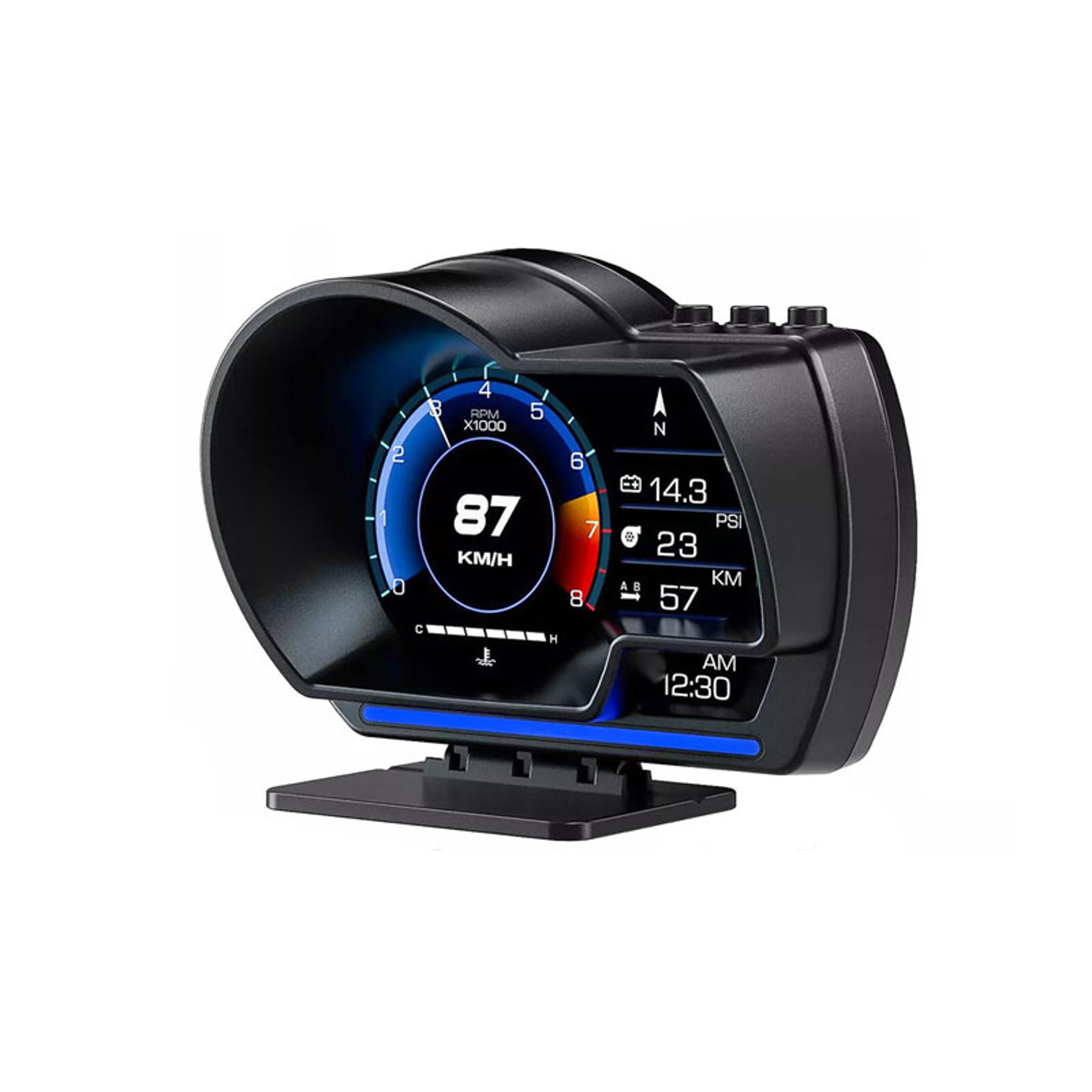gps head up display and multifunction car gauge
