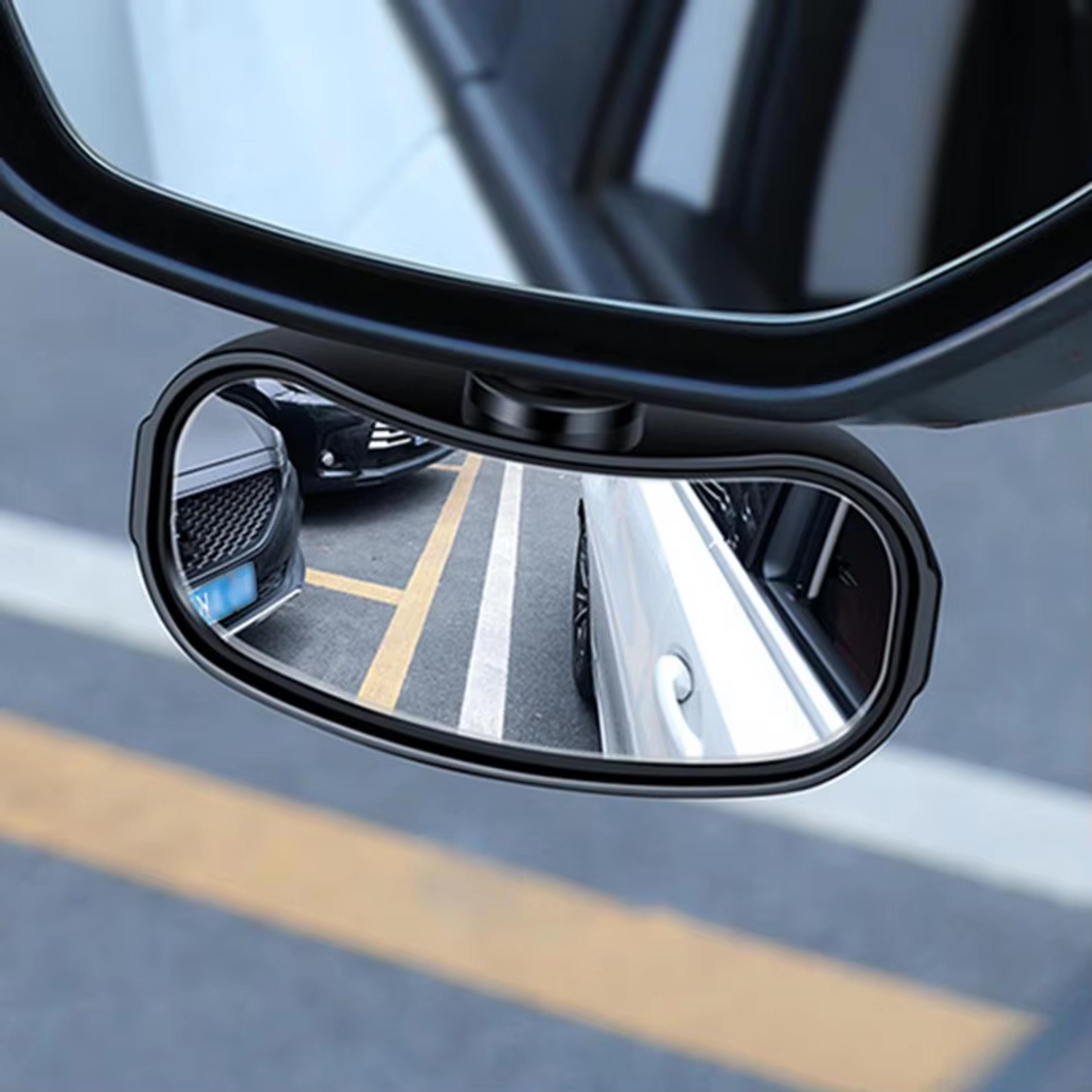 rectangular adjustable blind spot mirror for wider safer driving