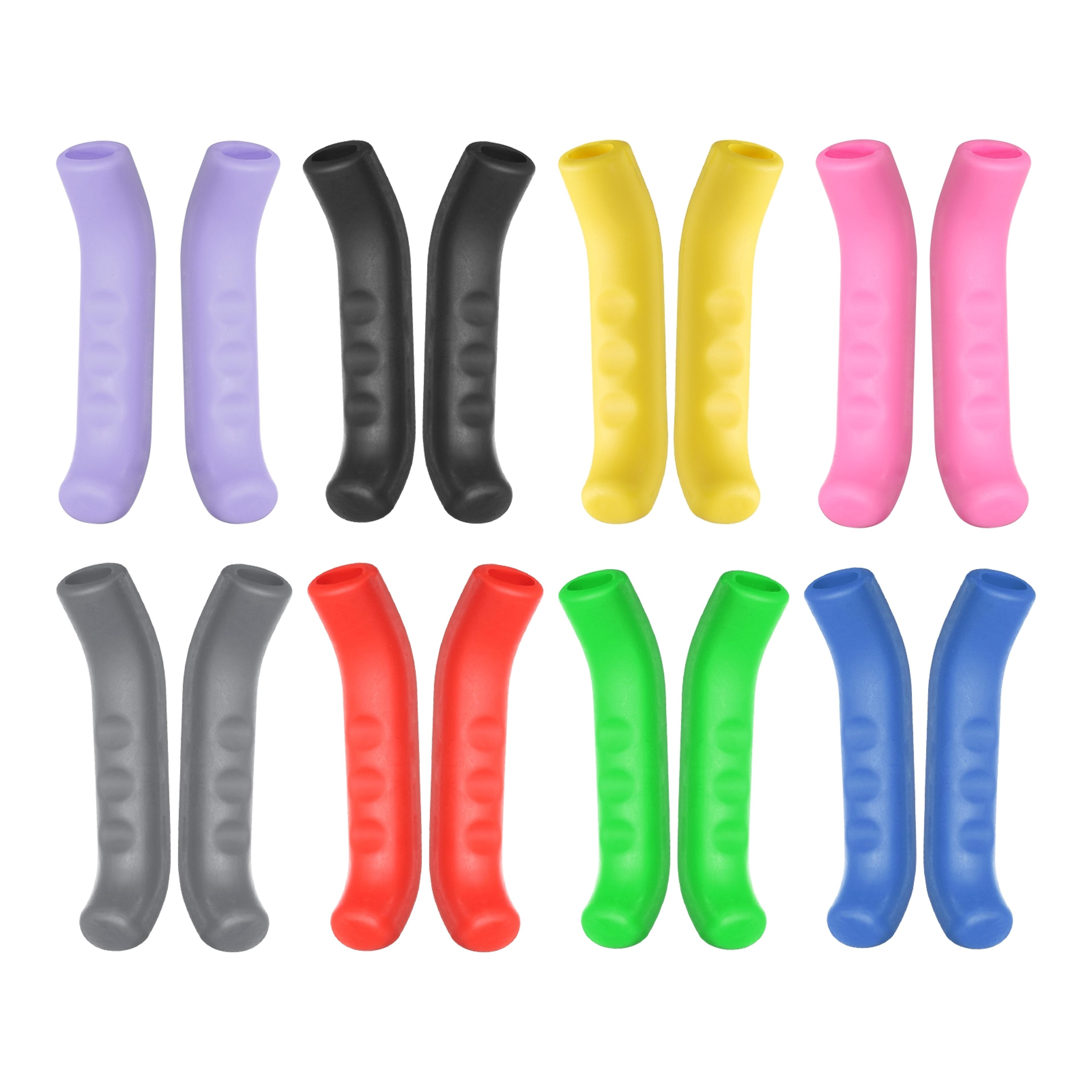 silicone bike brake lever covers anti slip grip protectors