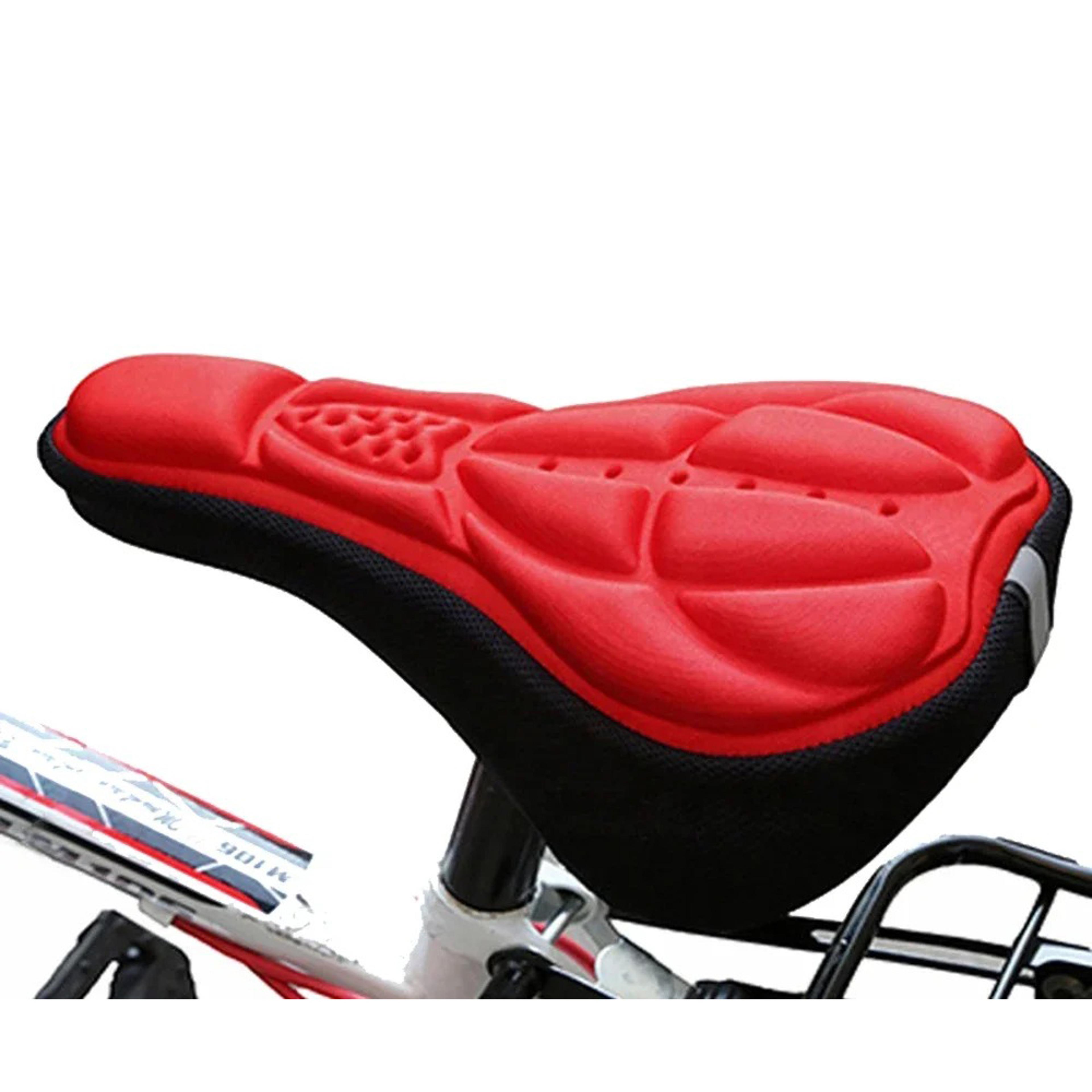 soft padded bike seat cover with breathable sponge cushion