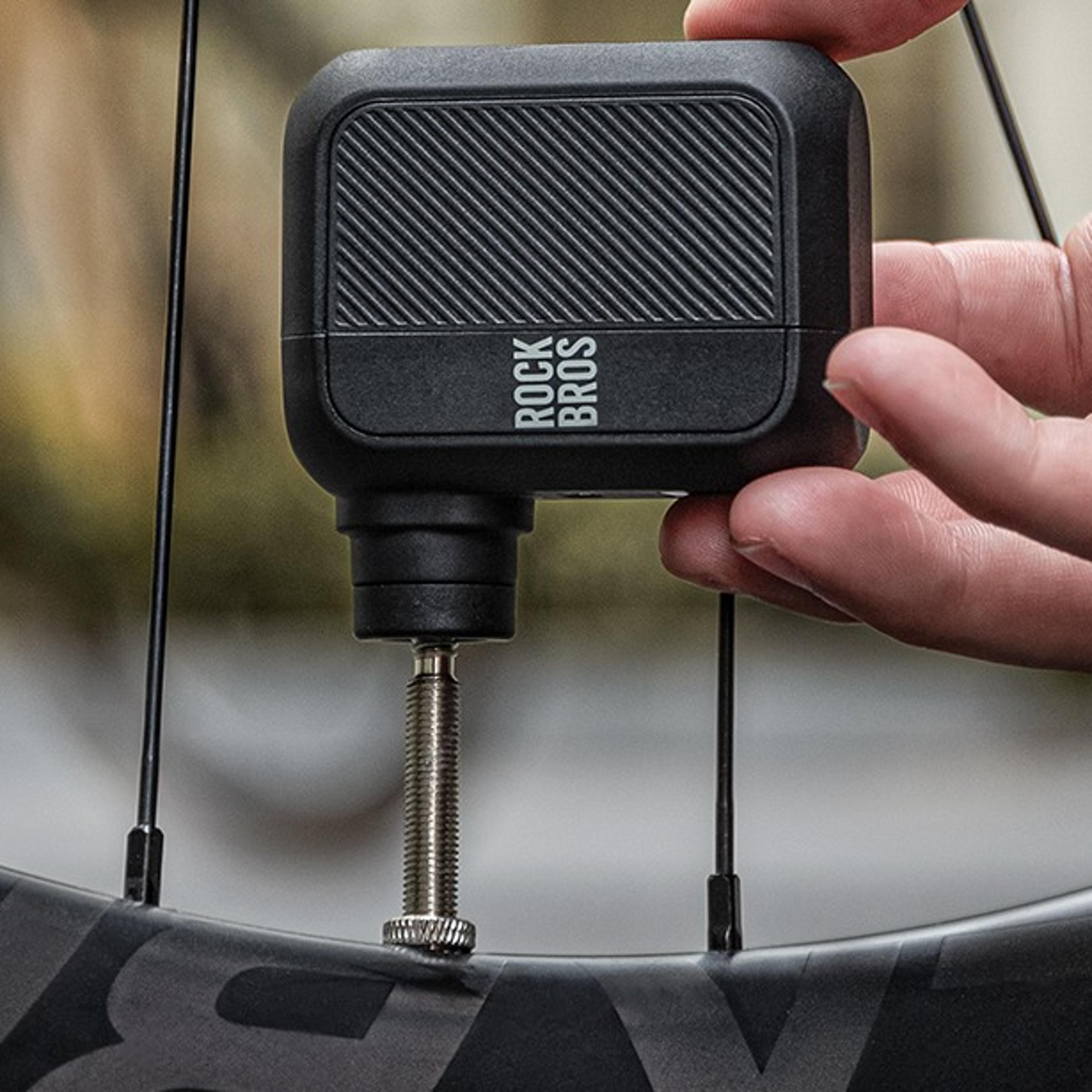 mini electric bike pump with usb c charging