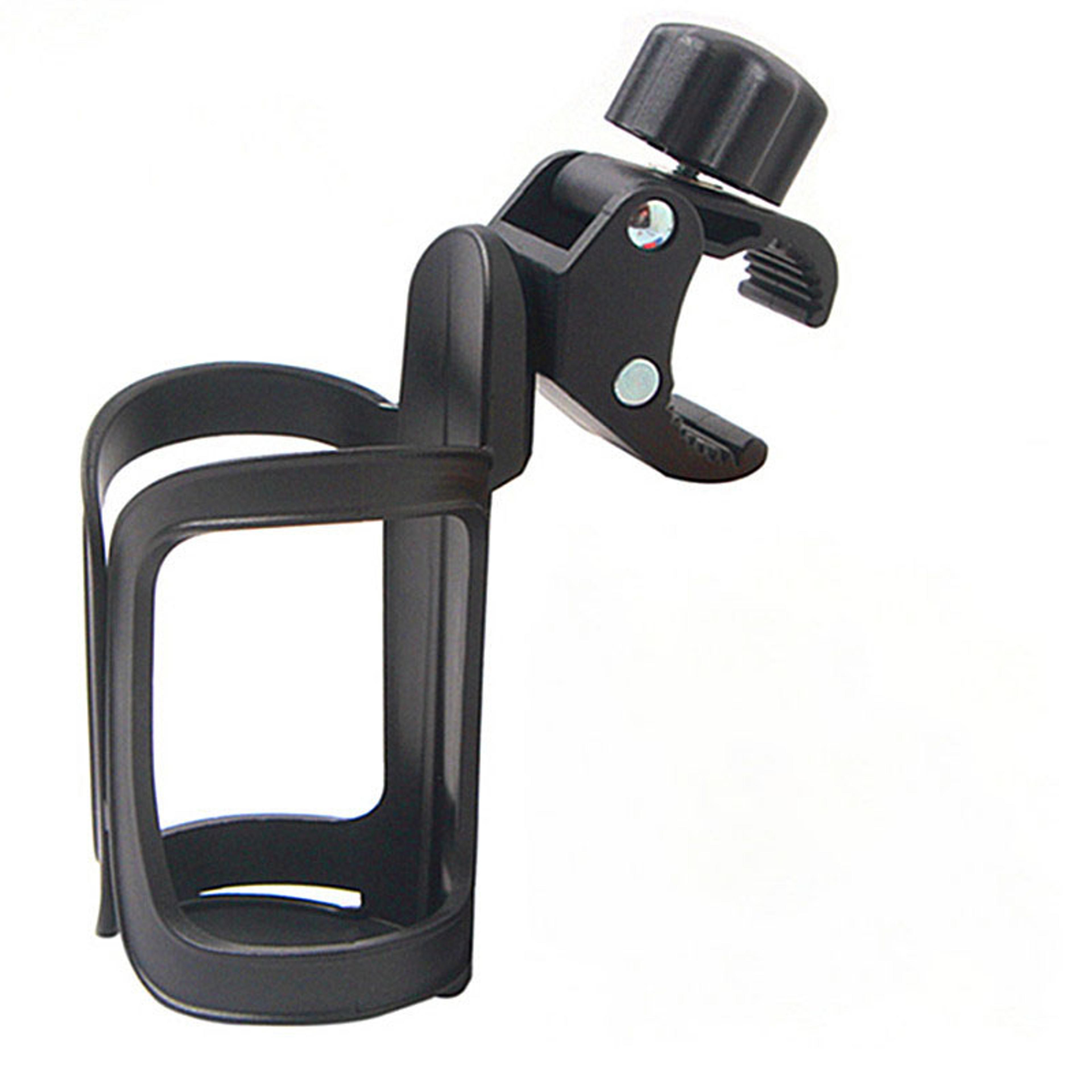 universal bike and stroller cup holder with adjustable handlebar mount