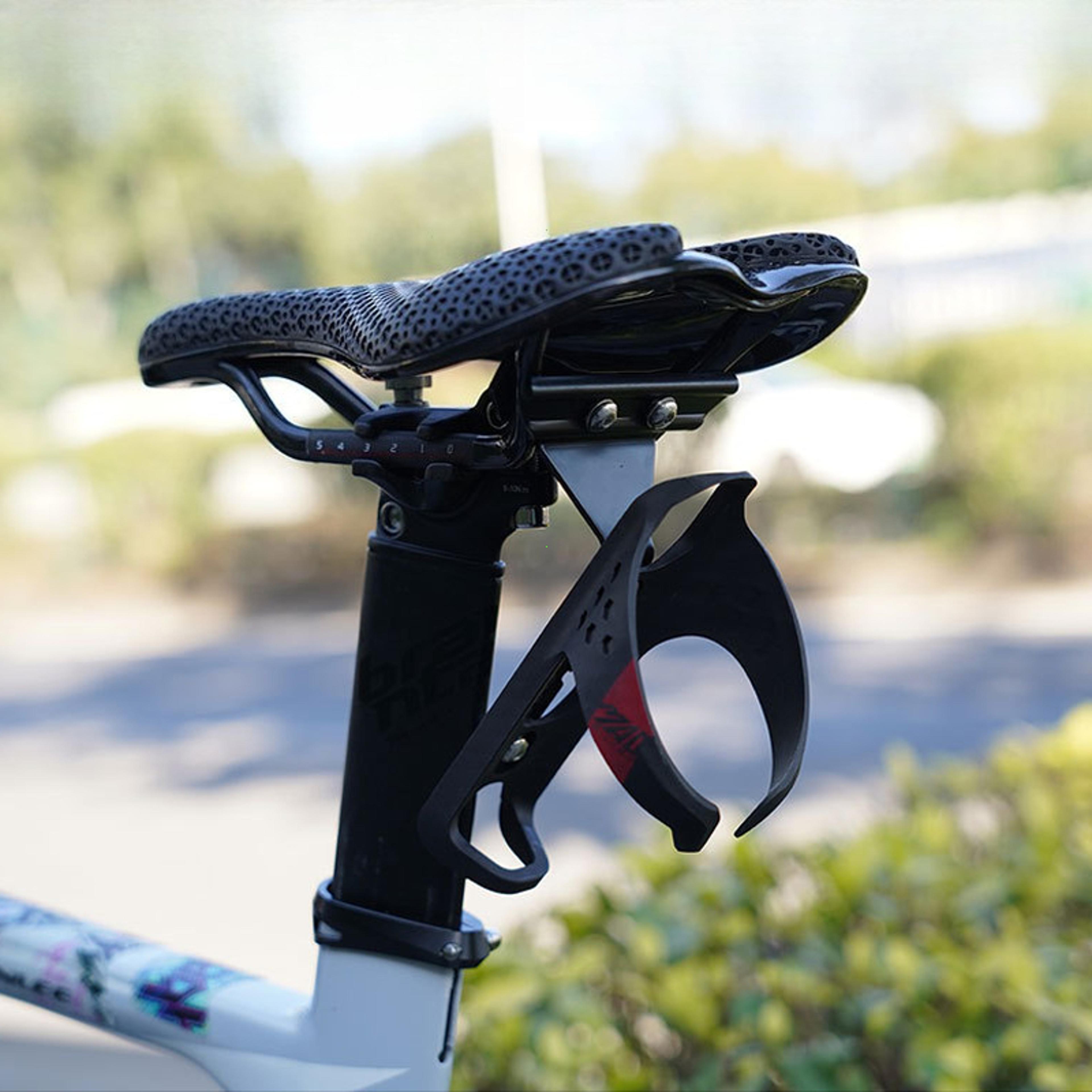 aluminum bike saddle bottle cage mount