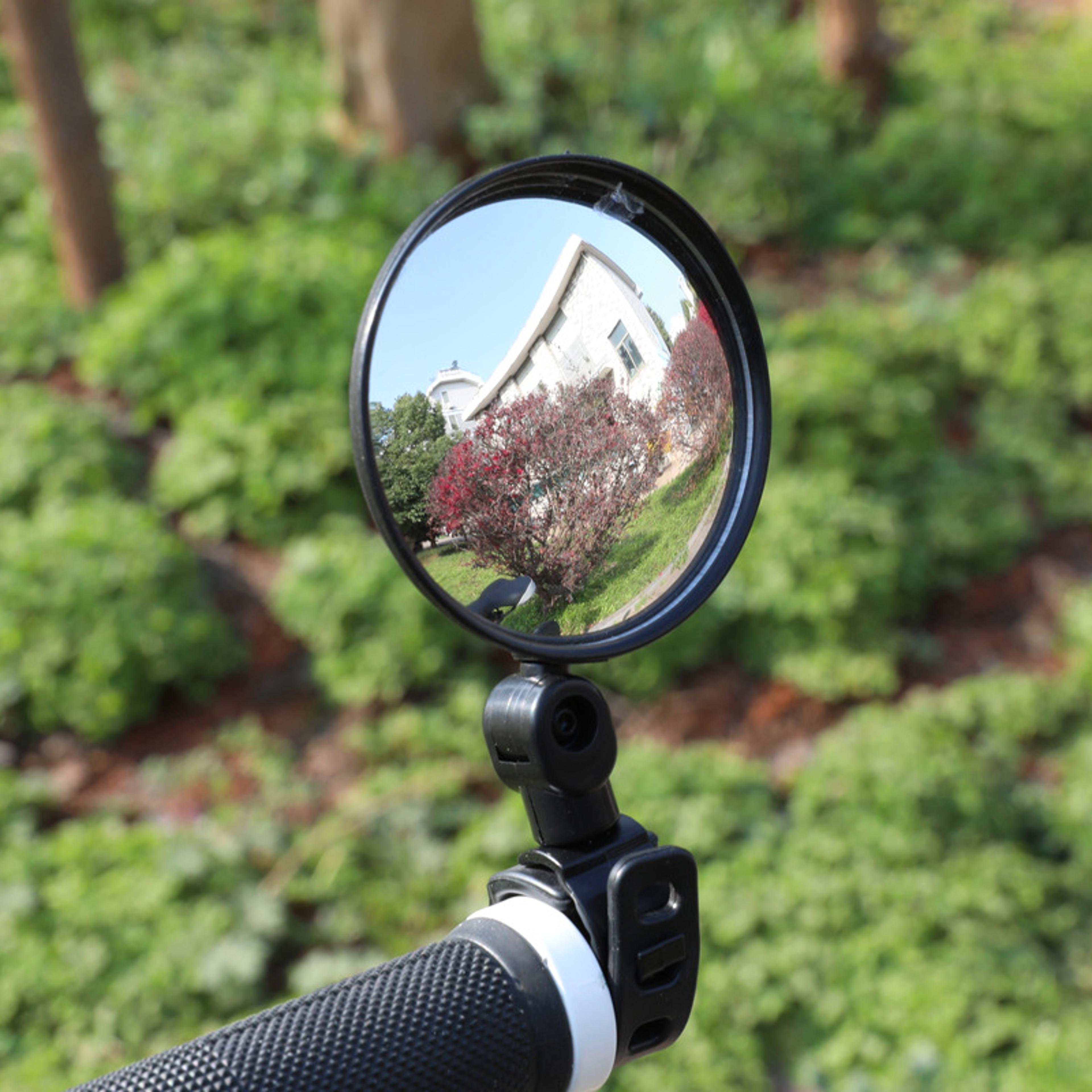 wide view adjustable bicycle rearview mirror