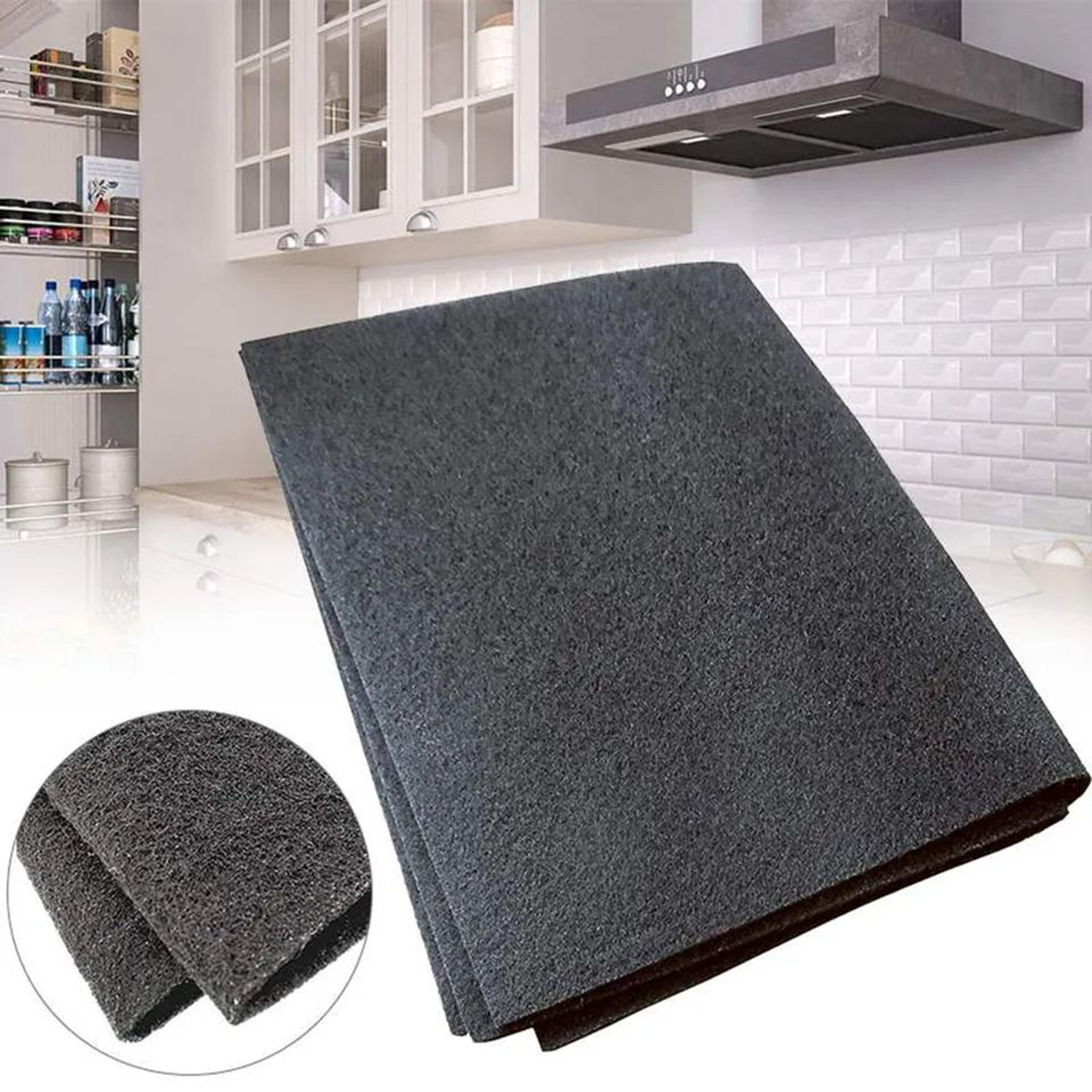 57x47cm universal activated carbon filter cotton – cut-to-size range hood & air purifier replacement sheet