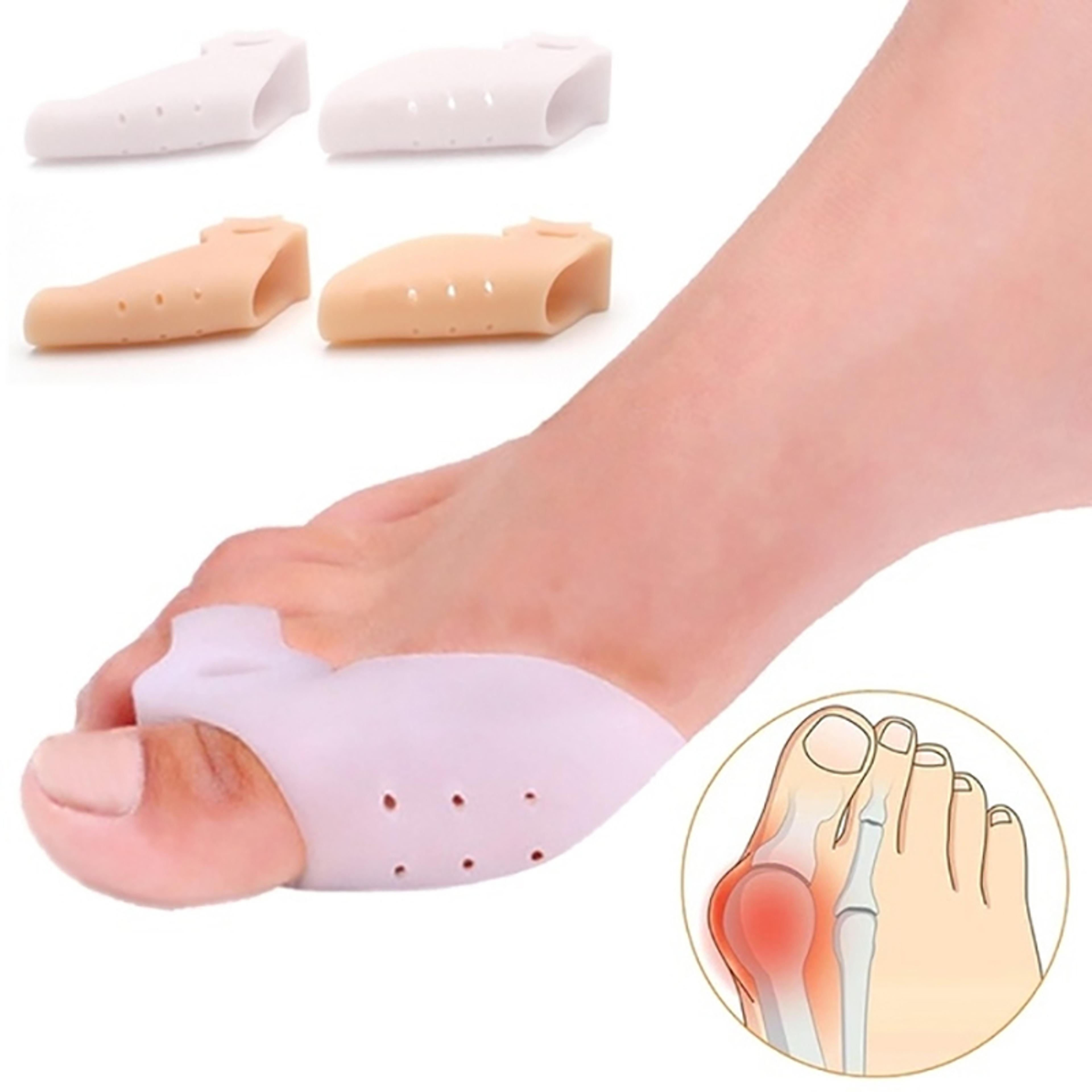improve foot health and comfort, silicone toe corrector, hallux valgus buffer toe separator