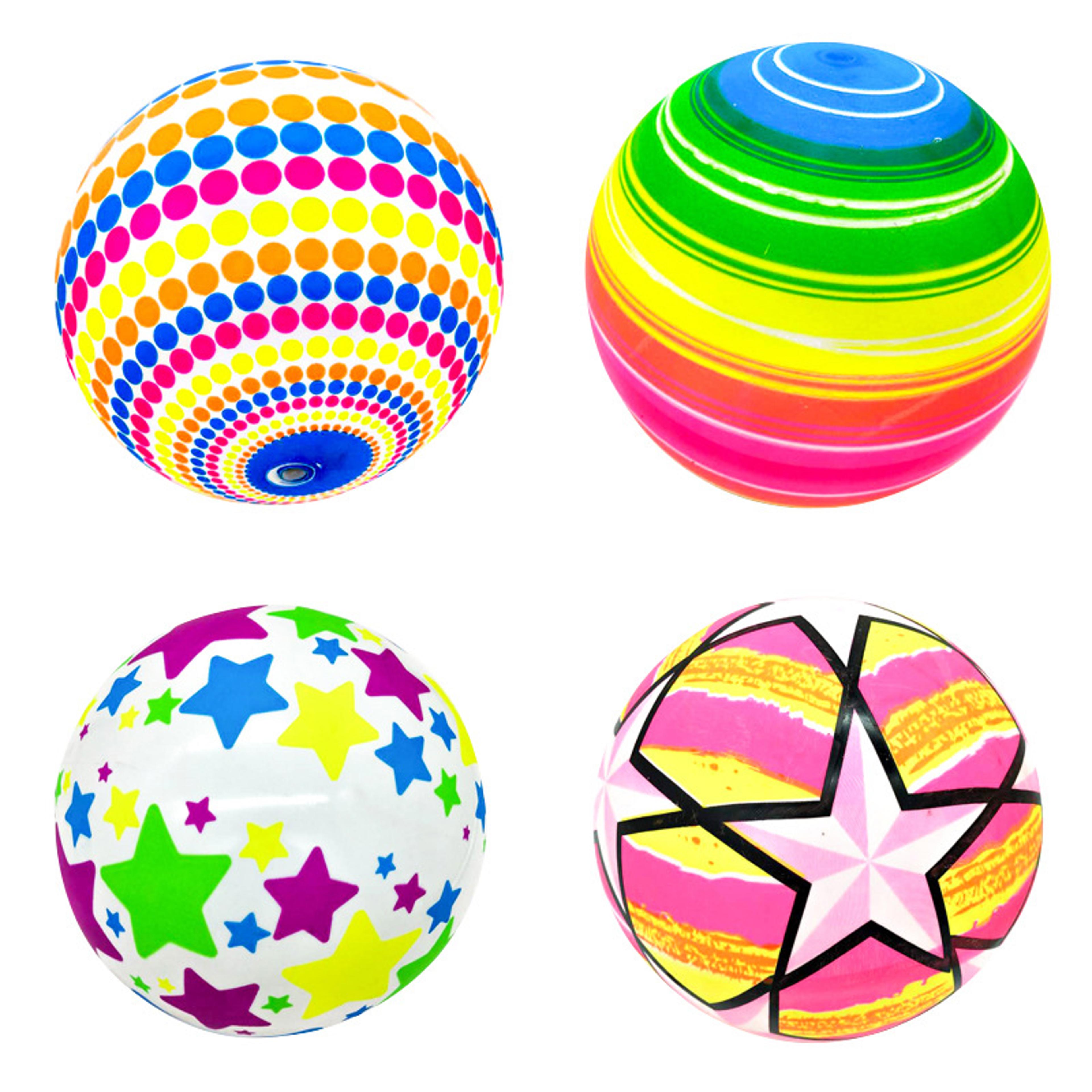 elastic rainbow ball toy for kids soft bouncy sensory play ball for indoor outdoor fun
