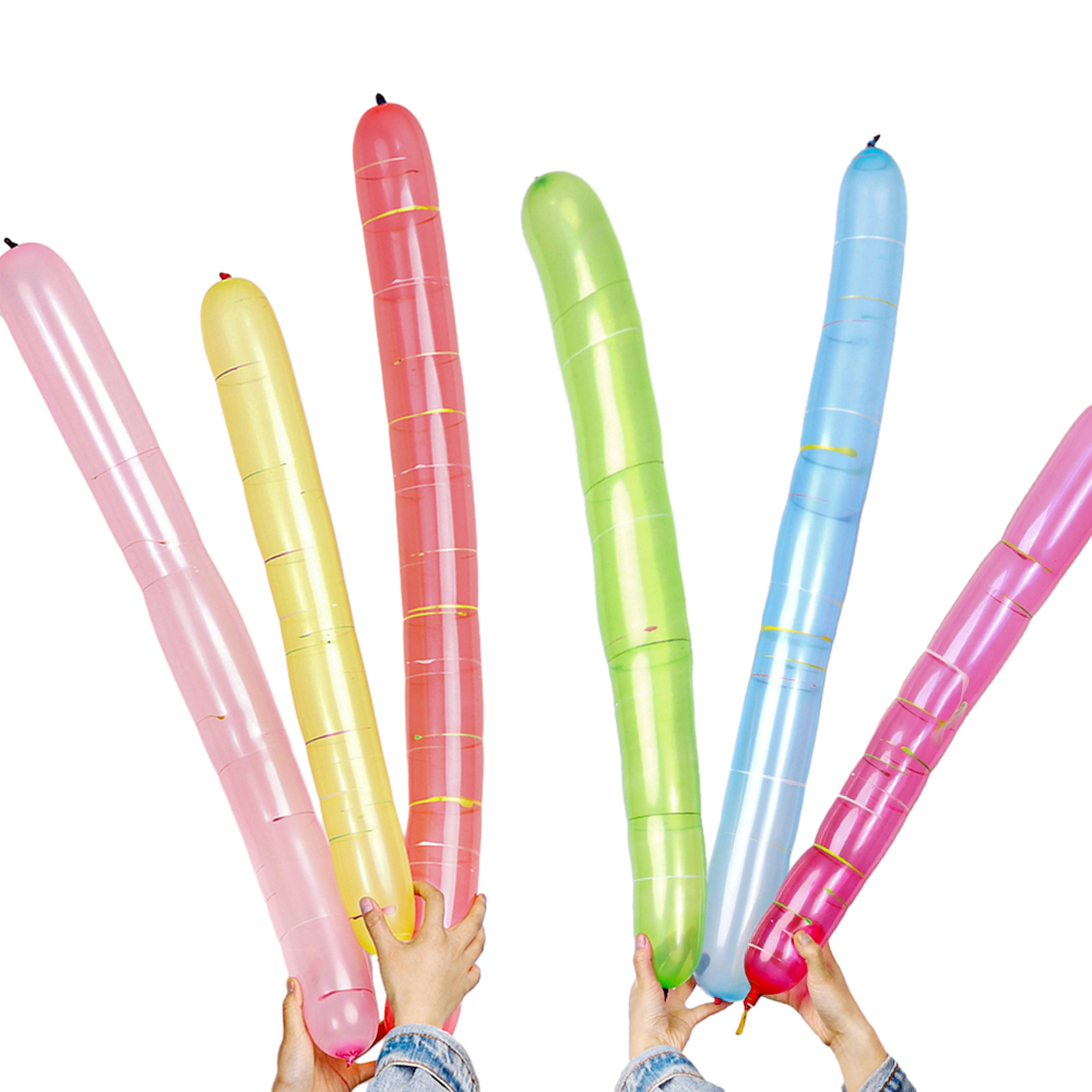 rocket balloon launcher set for kids reusable flying balloon toy party pack
