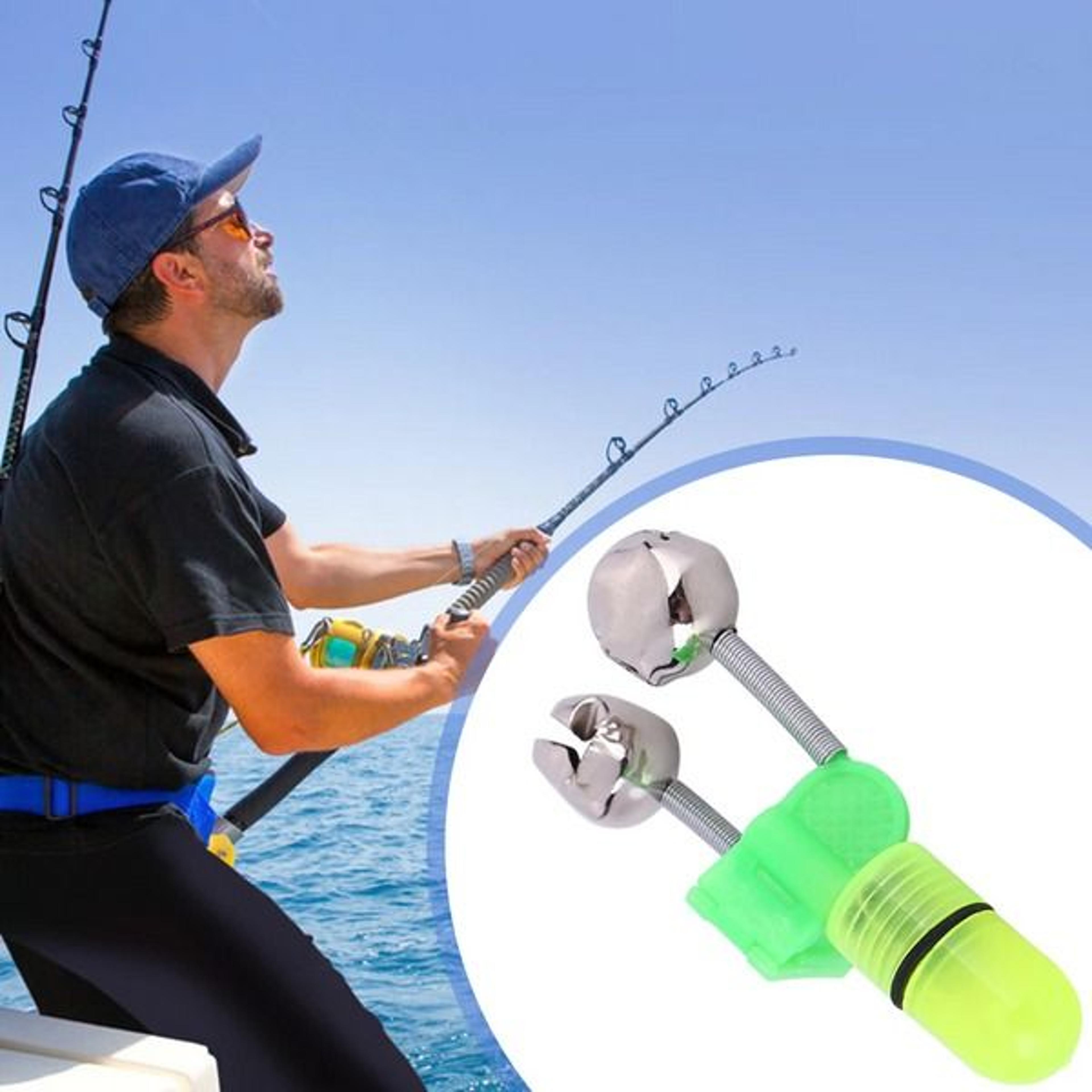 led night fishing bite bait alarm bells, rod tip clip alert ring, light for fishing rods, ideal for ice fishing