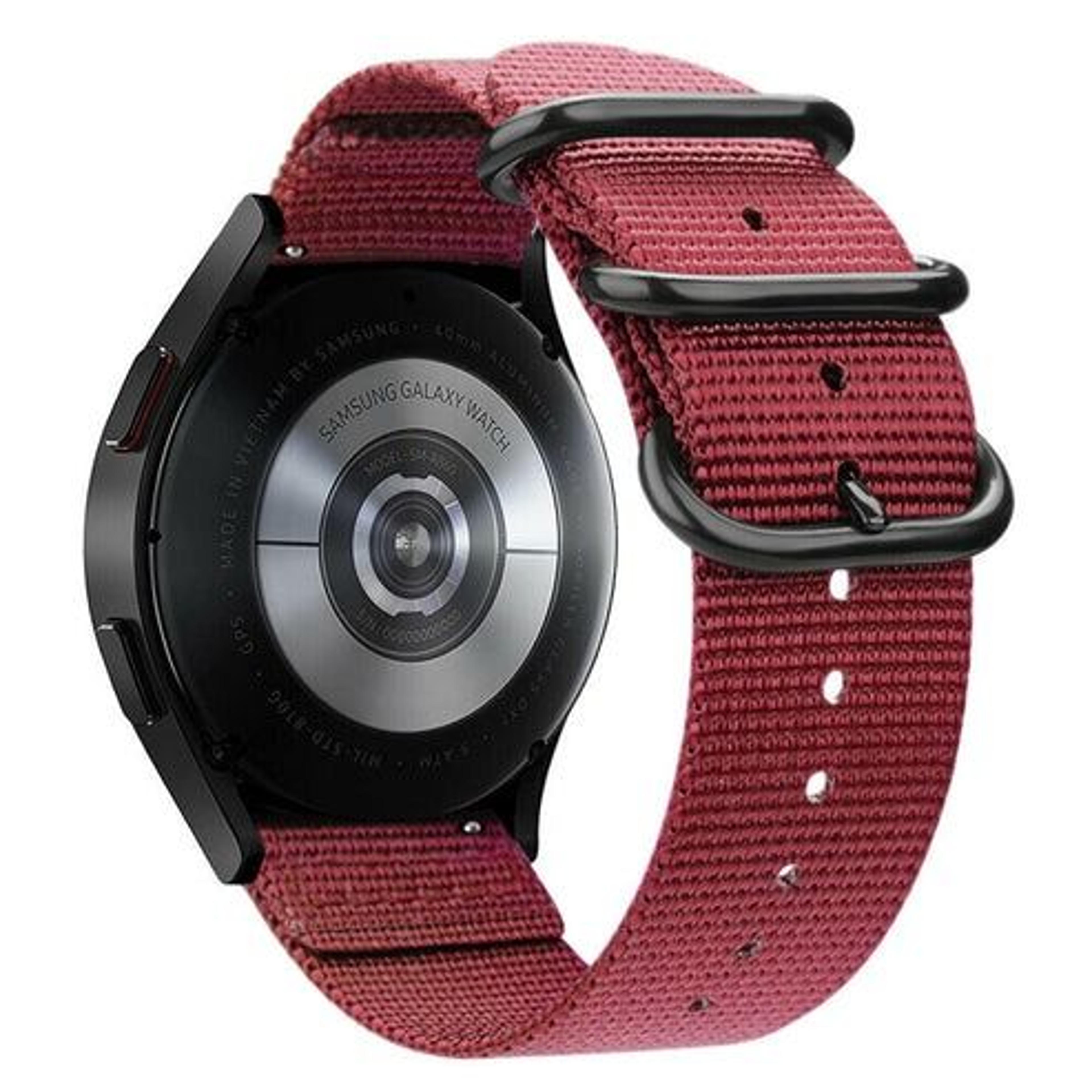 durable military nylon wrist watch band, quick release, lightweight and washable, perfect for smart watches