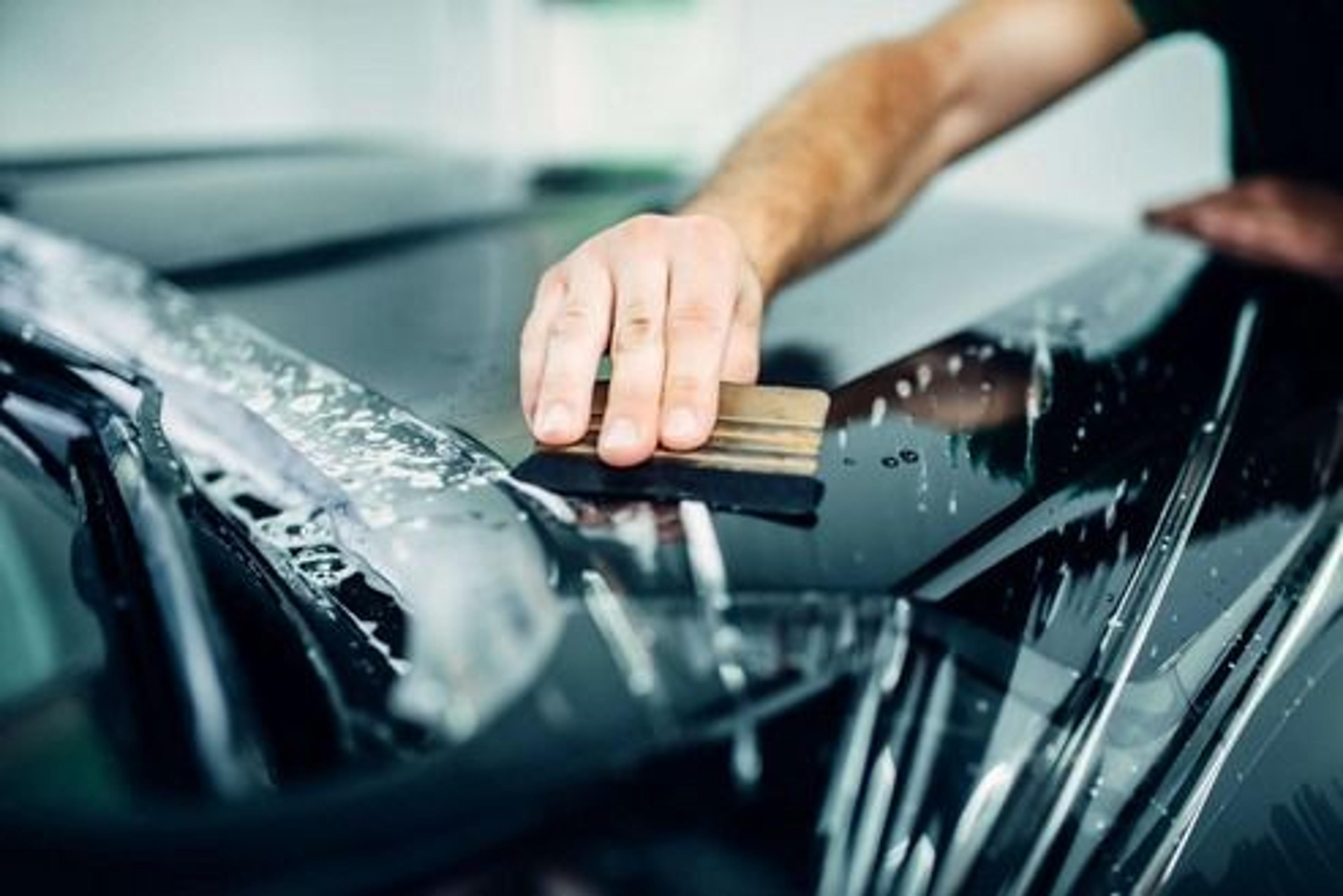 car window tint tools kit, auto film tinting scraper, squeegee installation set for professional tinting jobs