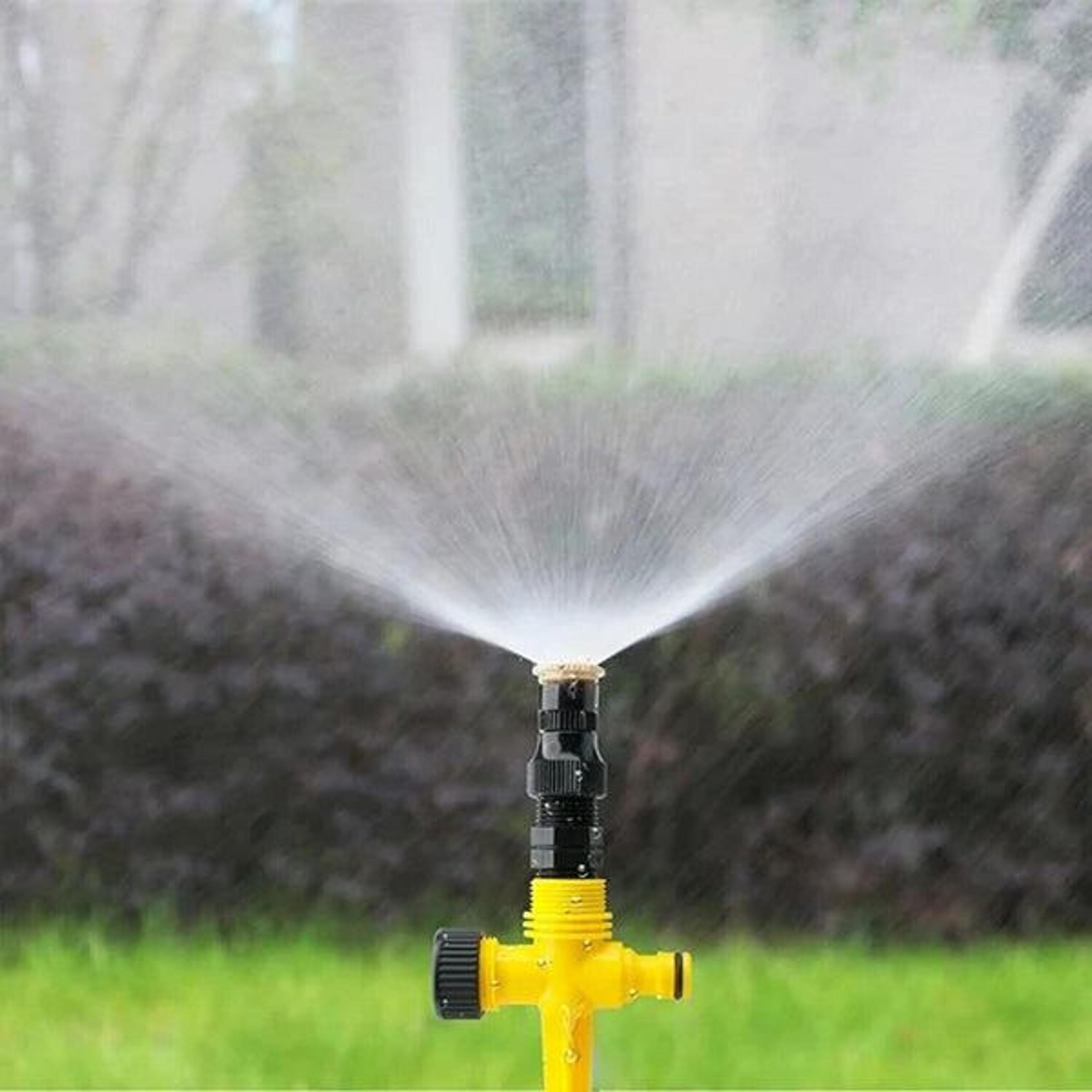 auto irrigation system, garden lawn sprinkler, rotation, water-saving patio sprinkler