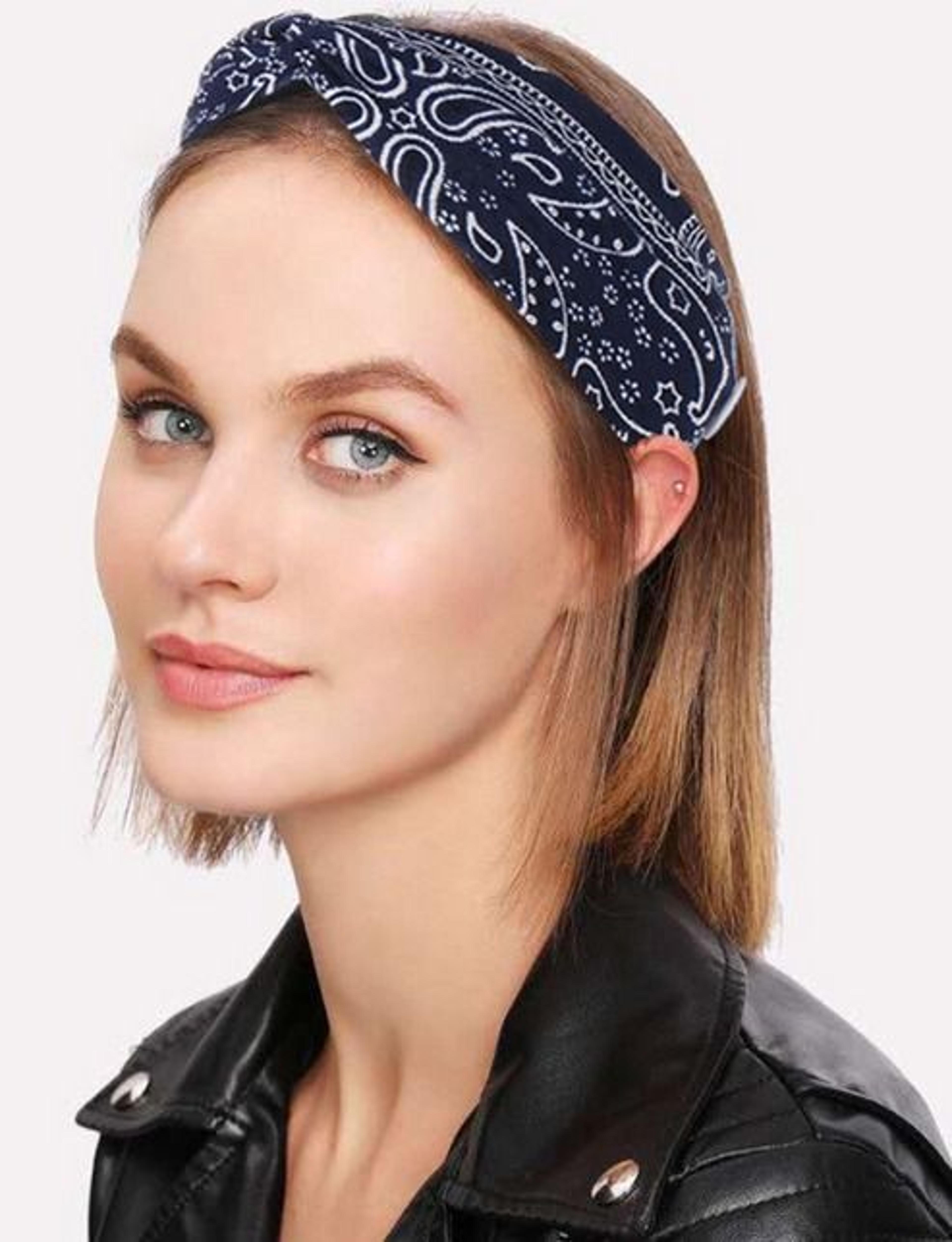 boho headbands, knotted turban wraps, leopard hair bands, elegant stripe cloth, comfortable and stretchy headscarves