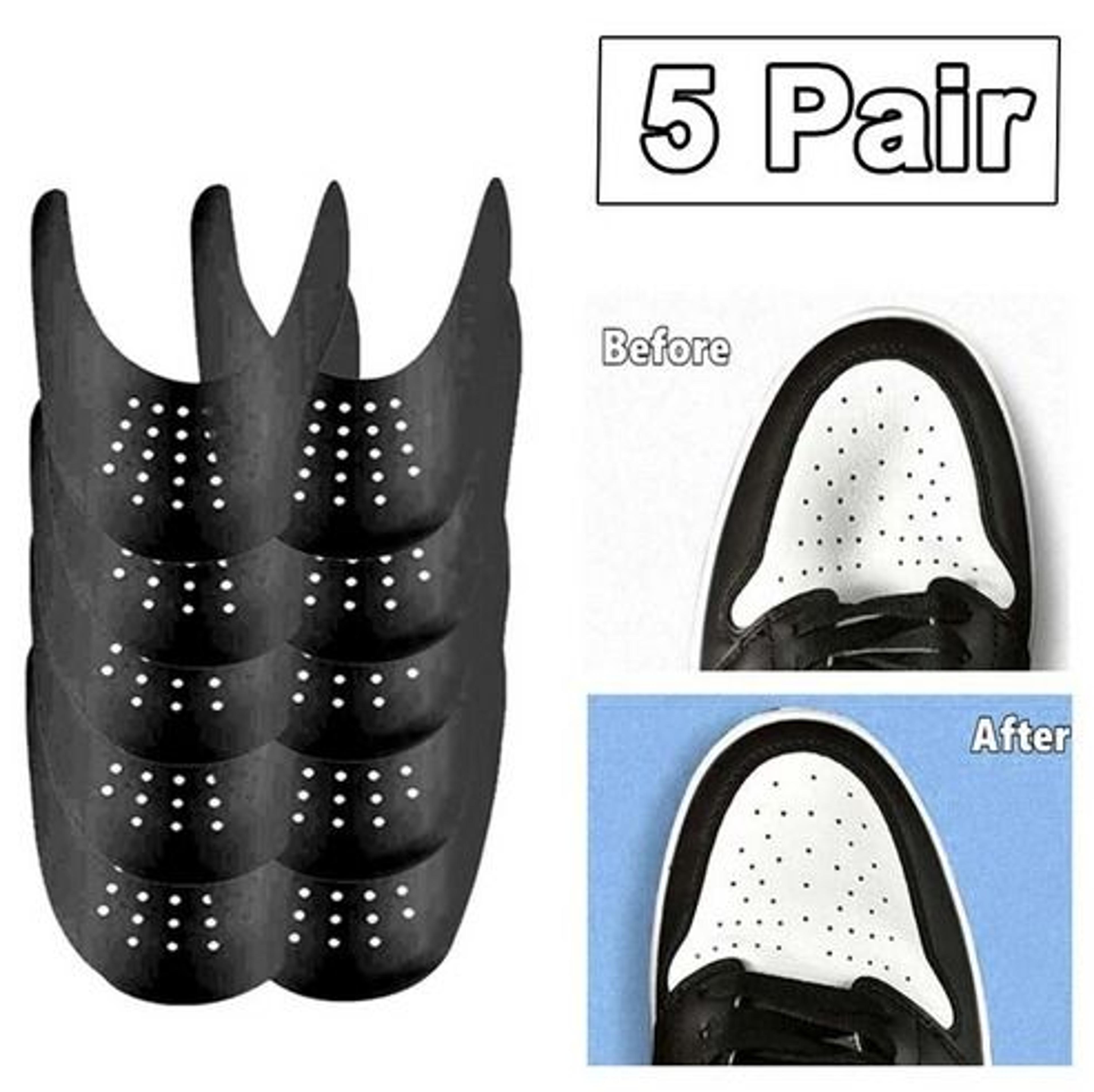 anti crease shoe protector, force fields cover toe cap, creasing decreaser for long-lasting shoe freshness