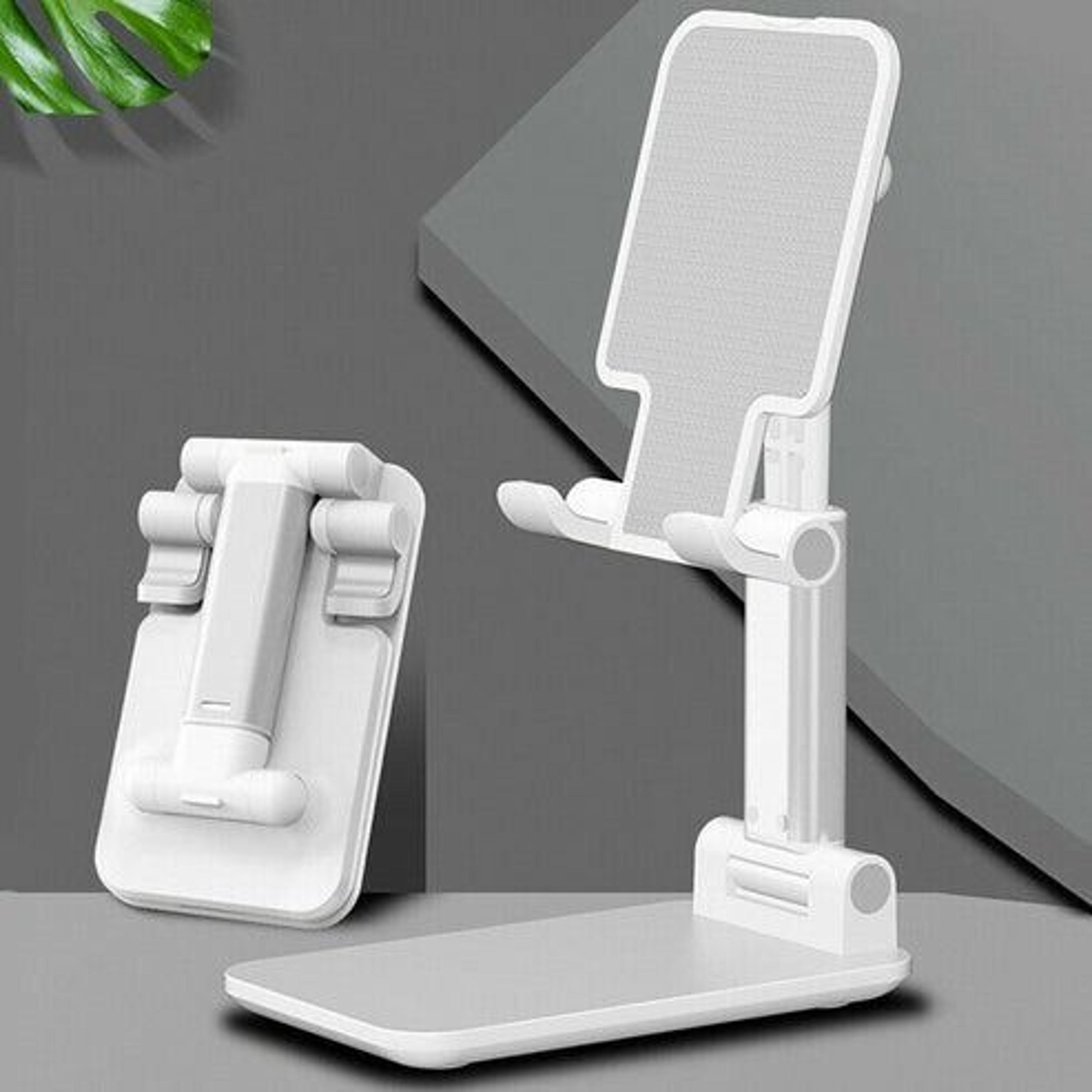 portable adjustable cell phone and tablet stand holder mount for mobile, iphone, ipad, universal desk mount