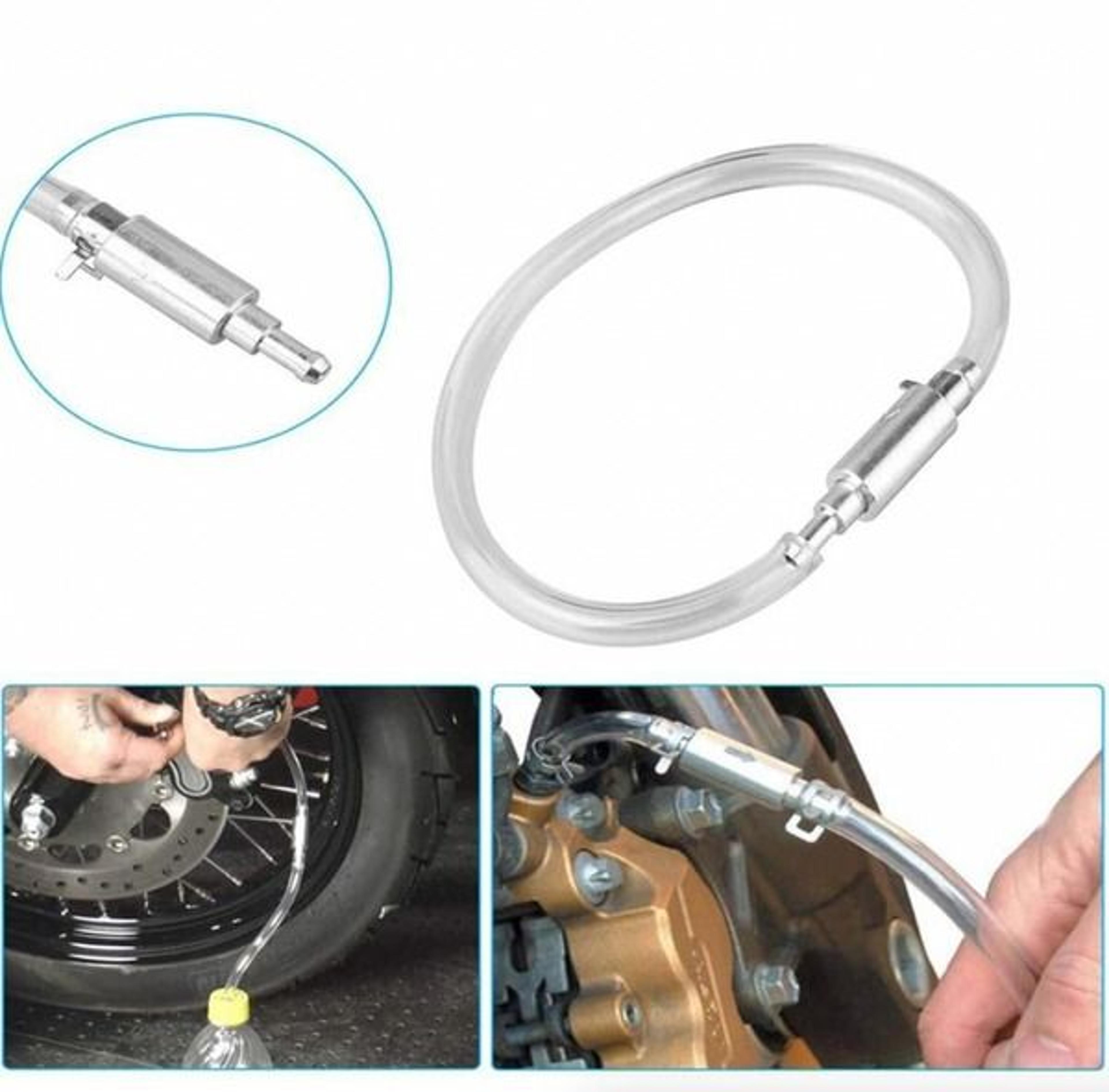 brake bleeder hose one way valve tube, car motorcycle clutch, bleeding tool set