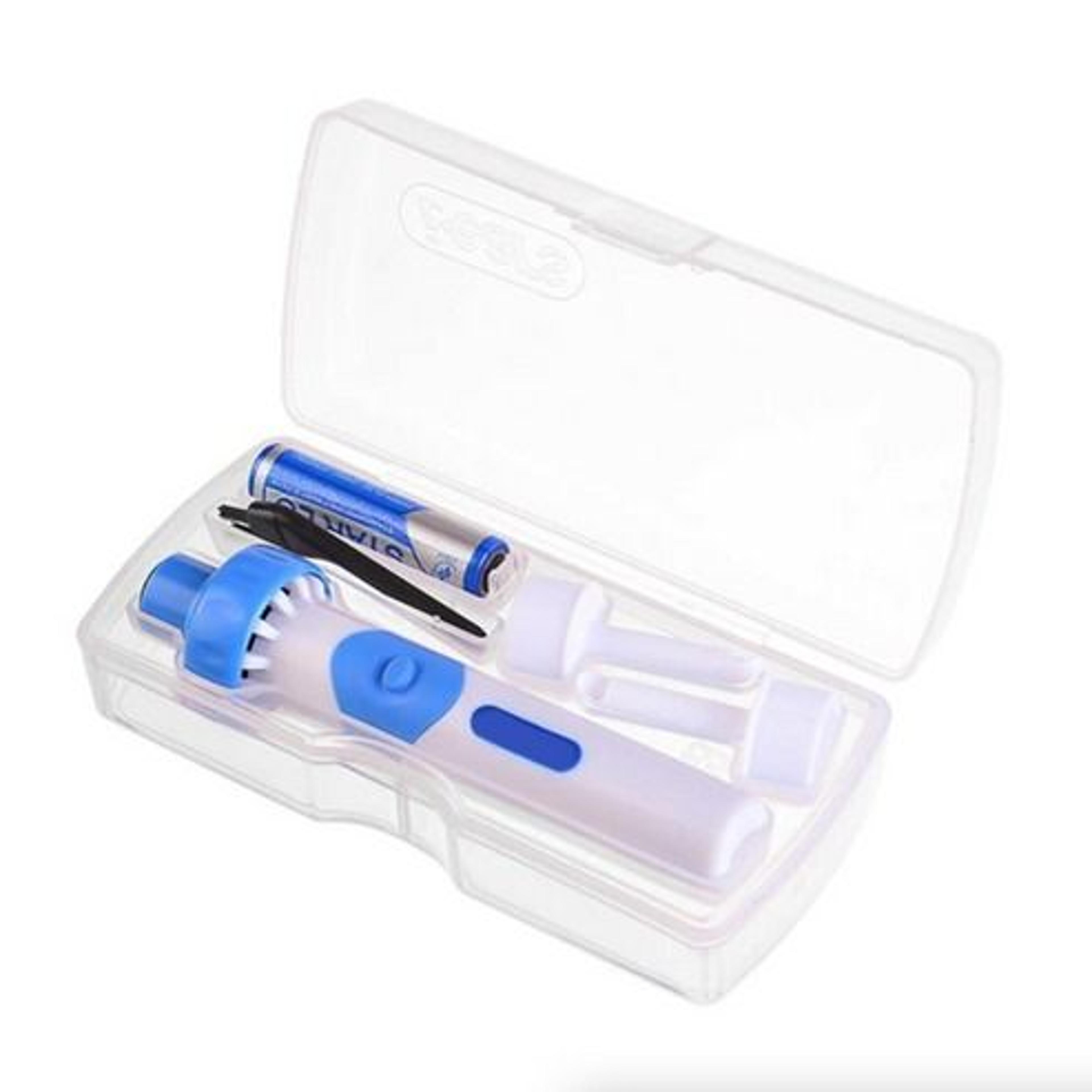 electric ear cleaner, vacuum wax remover, cordless painless cleaning tool, soft, safe for family use