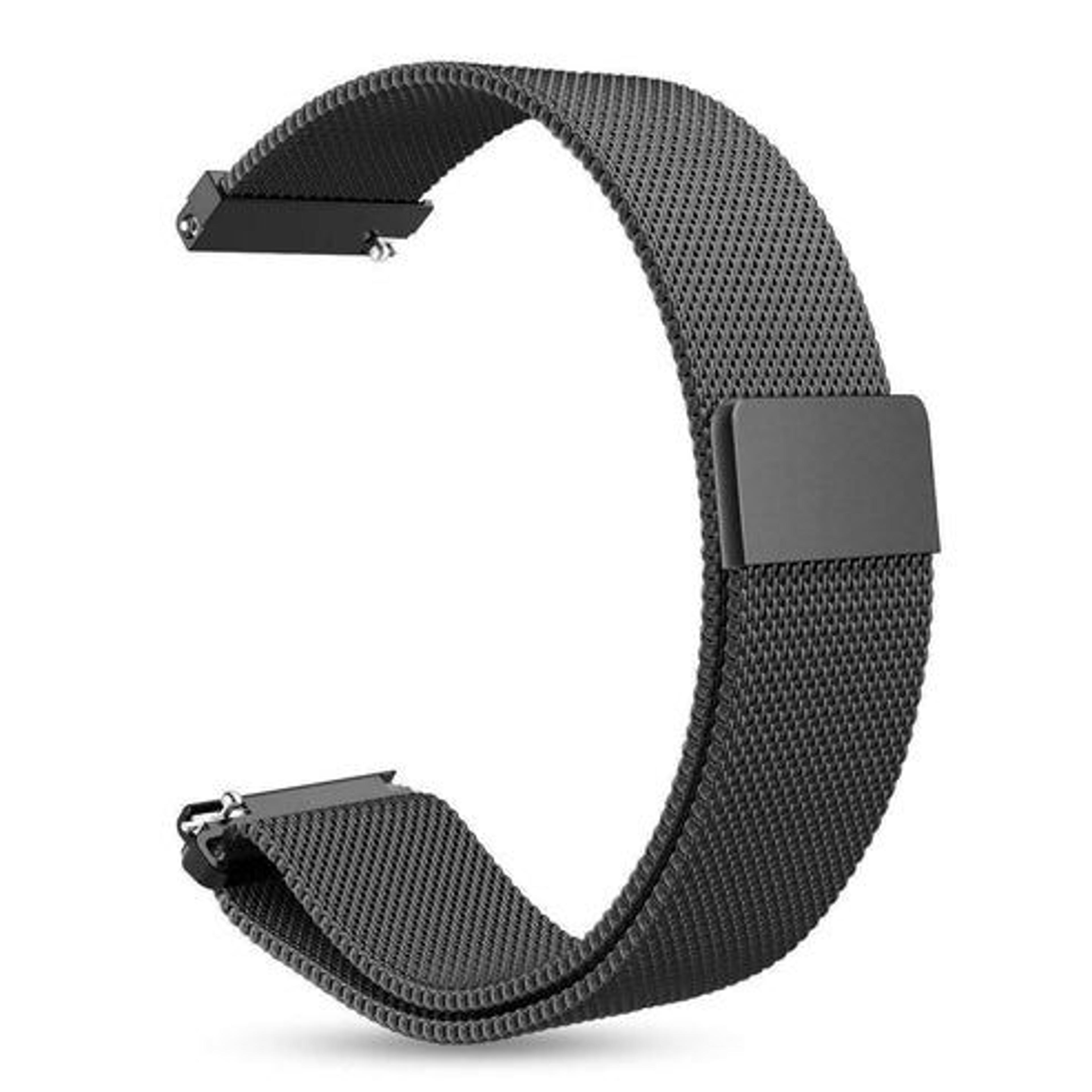 watch stainless steel band, active gear sport strap, adjustable magnetic bracelet