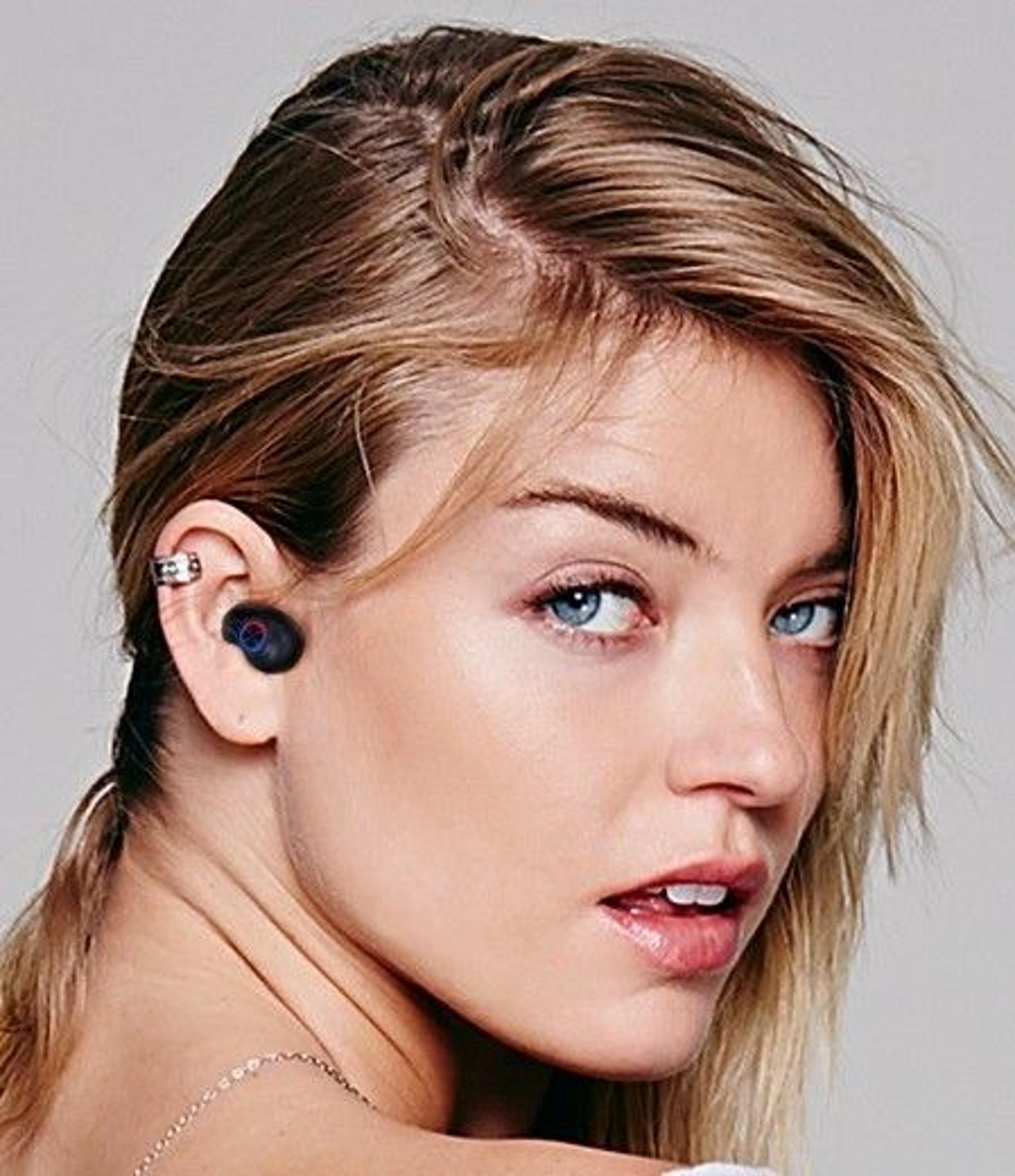 waterproof bluetooth tws earbuds, headset noise cancelling wireless stereo earphones for sports