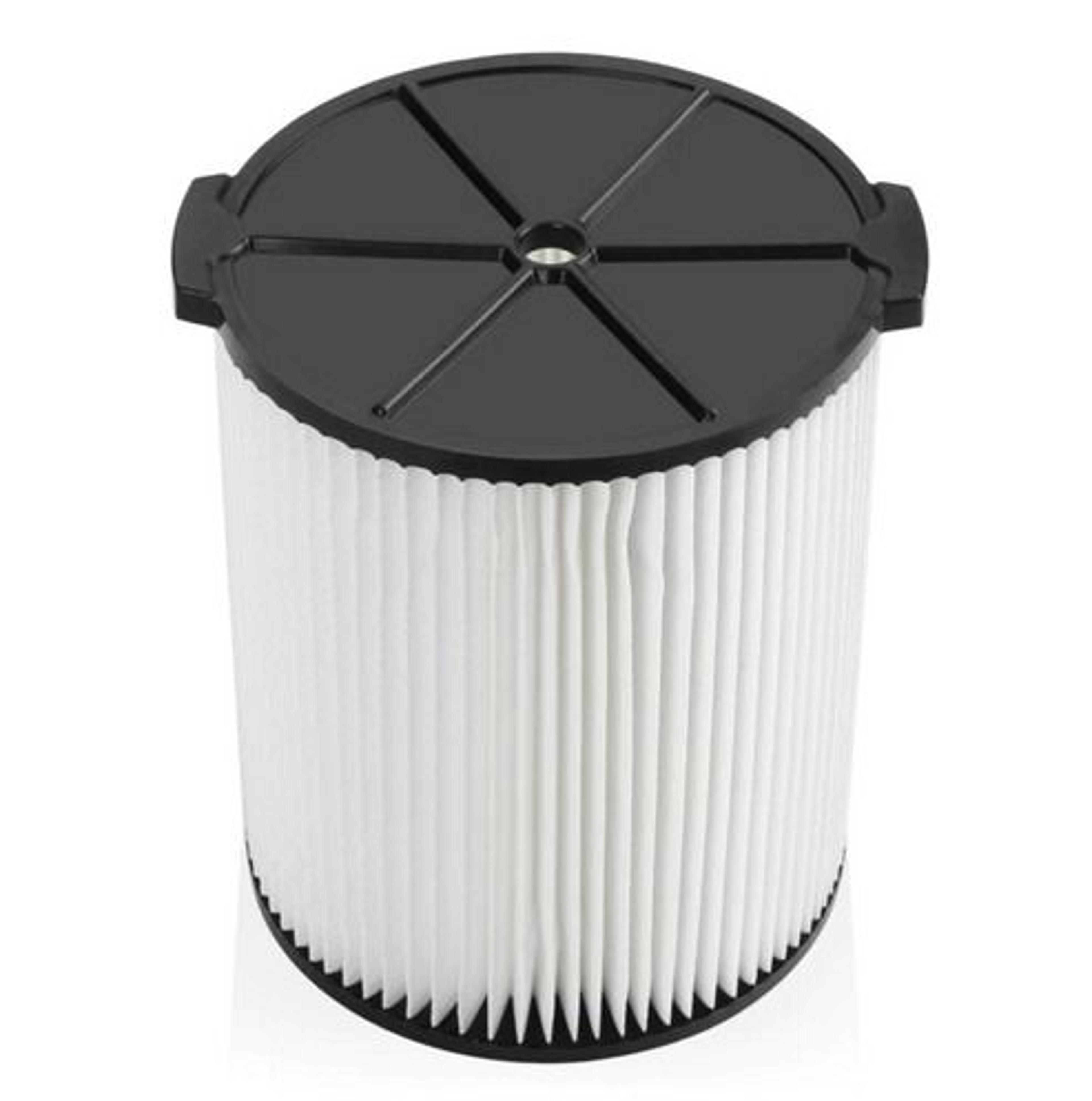wet dry washable vacuum garage shop vac pleated filter replacement high filtration