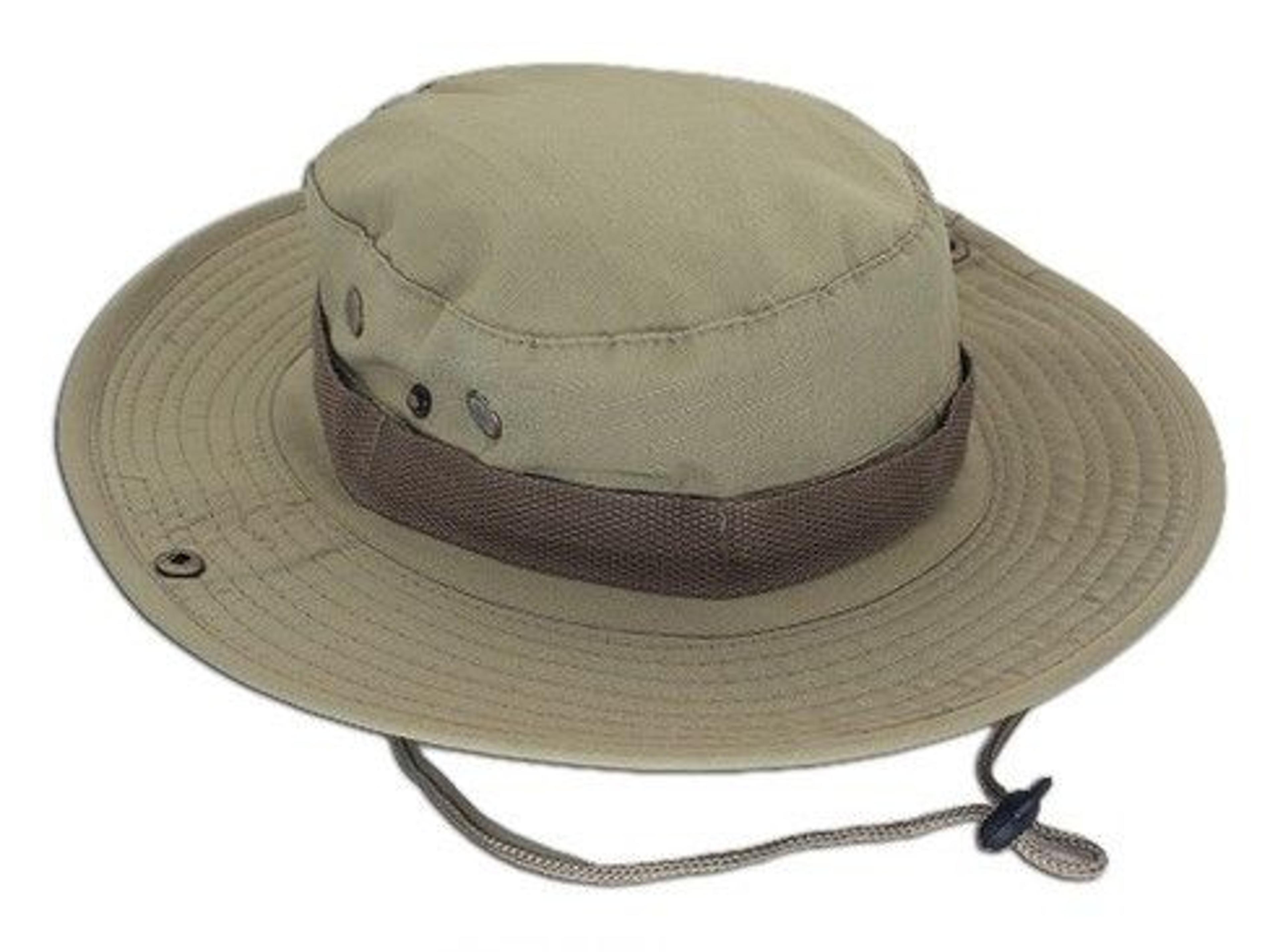 wide brim sun hat uv protection bucket cap, outdoor hiking camping fishing safari hat for mens