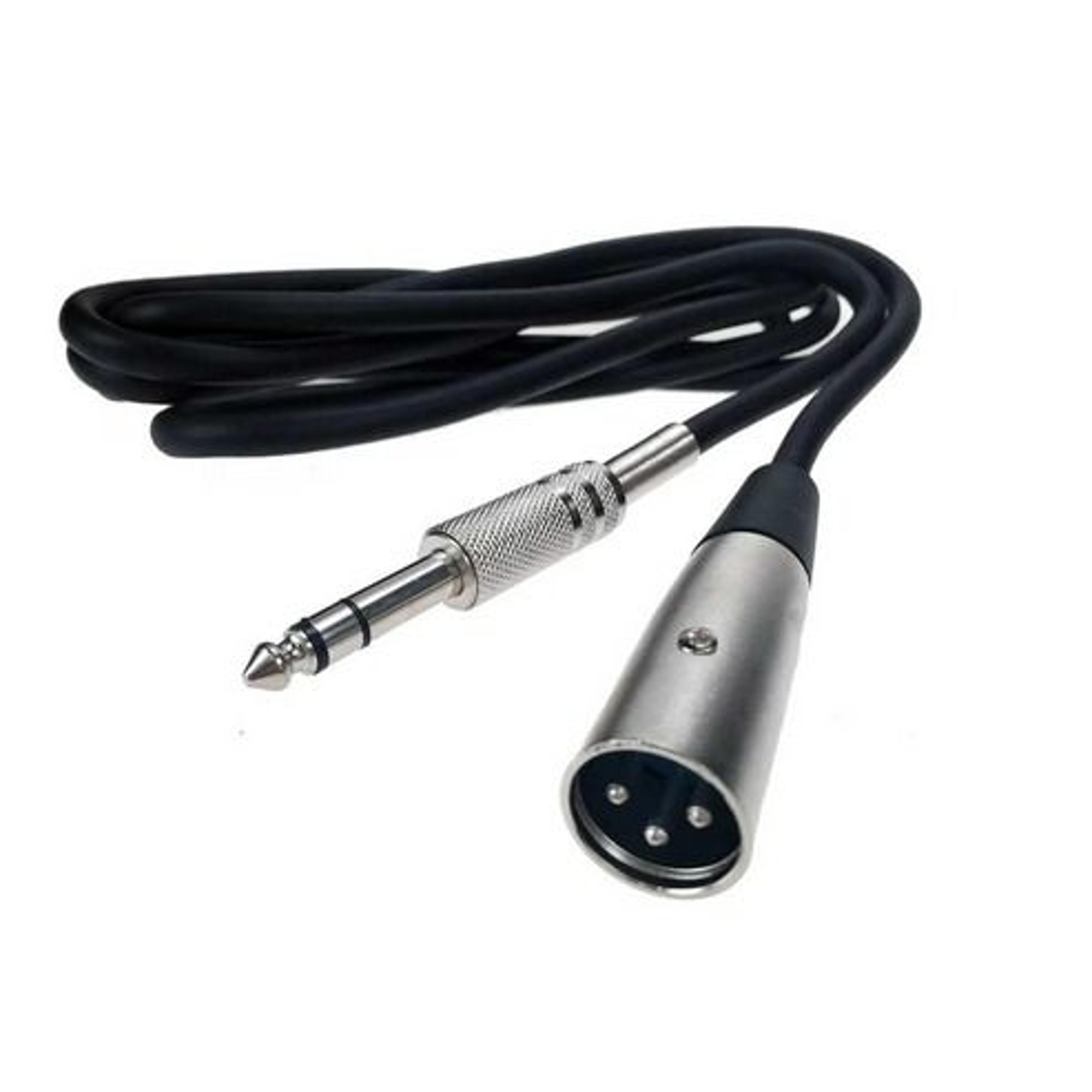 shielded audio xlr plug ts microphone mono cable, unbalanced sound cable for studio use
