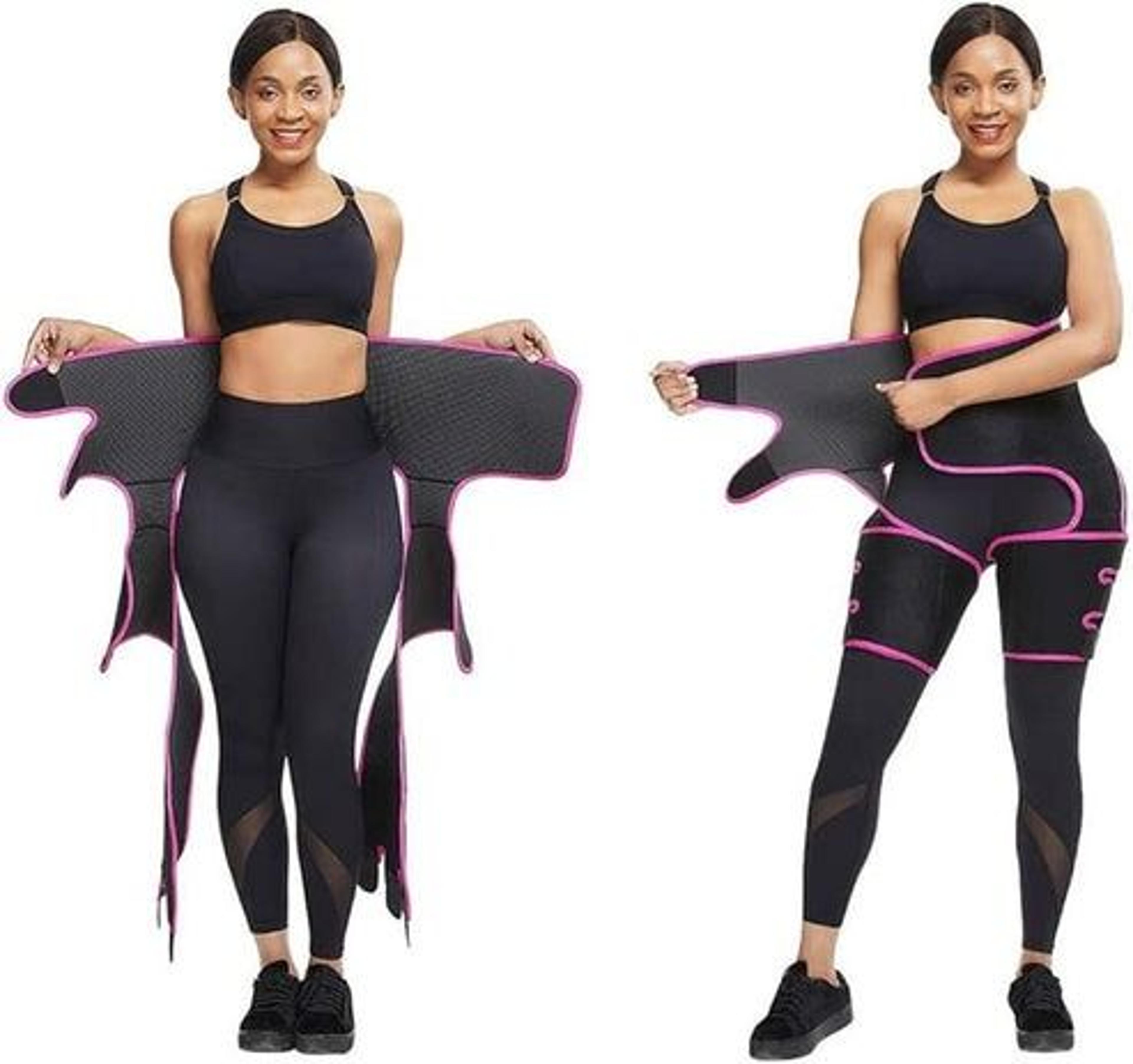 thigh slimming body shaper, waist trainer butt lifter shapewear for instant waist reduction and tummy control