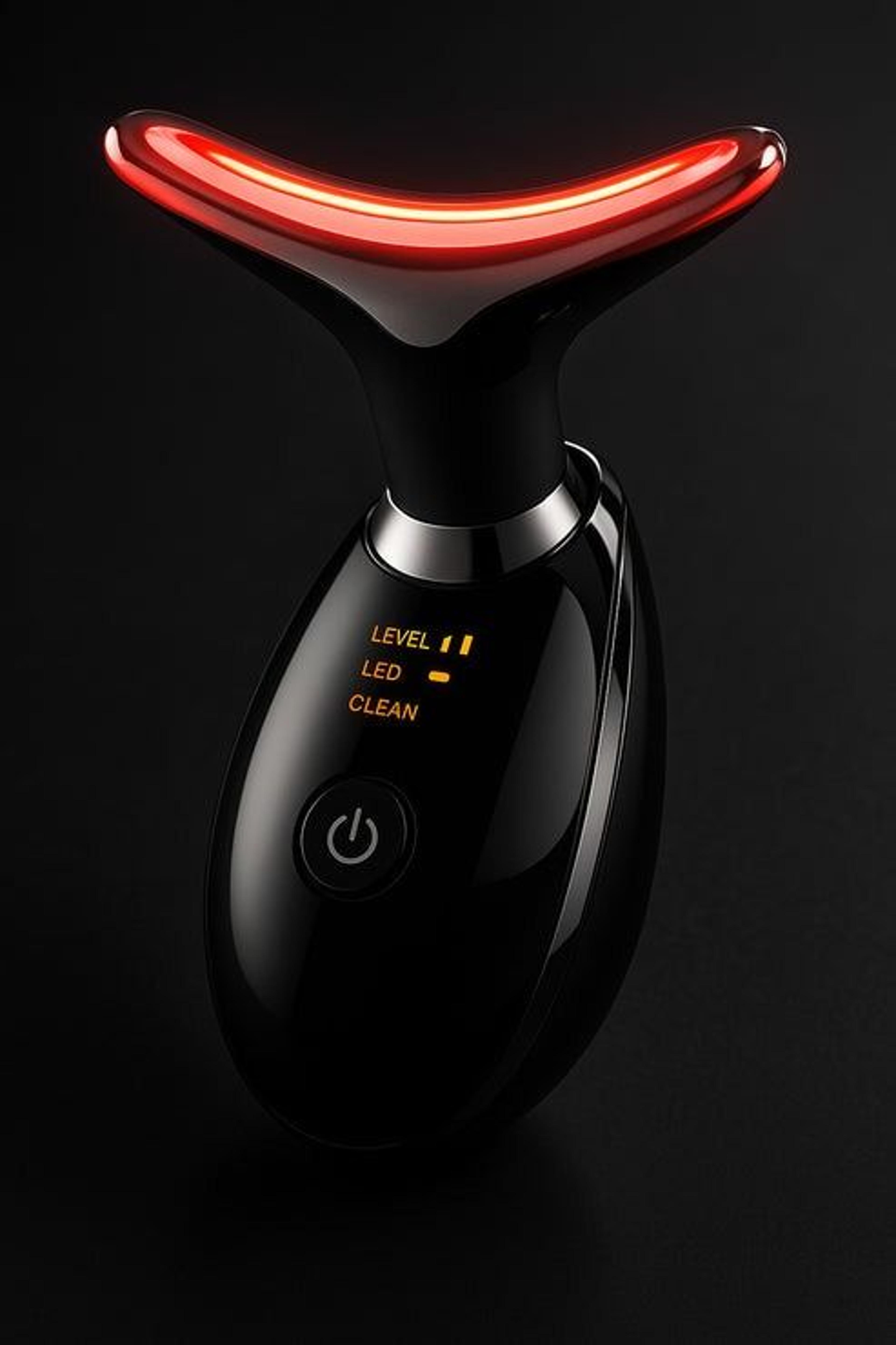 neck face lifting massager, skin tighten device led, anti wrinkle, double chin treatment, skin rejuvenation