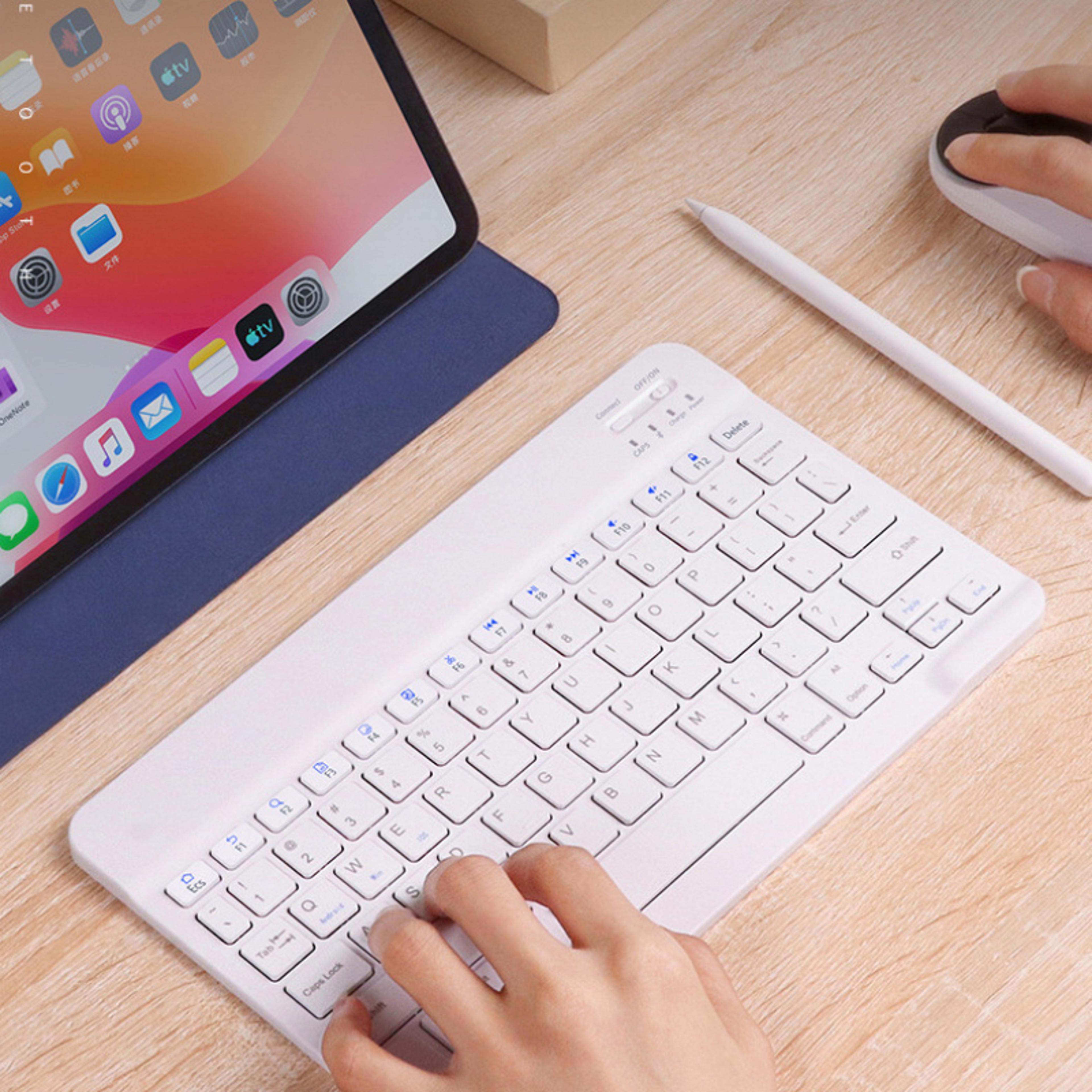 bluetooth rechargeable 10 inch magnetic tablet keyboard, for ipad, keyboards for huawei matepad 11.5, xiaomi