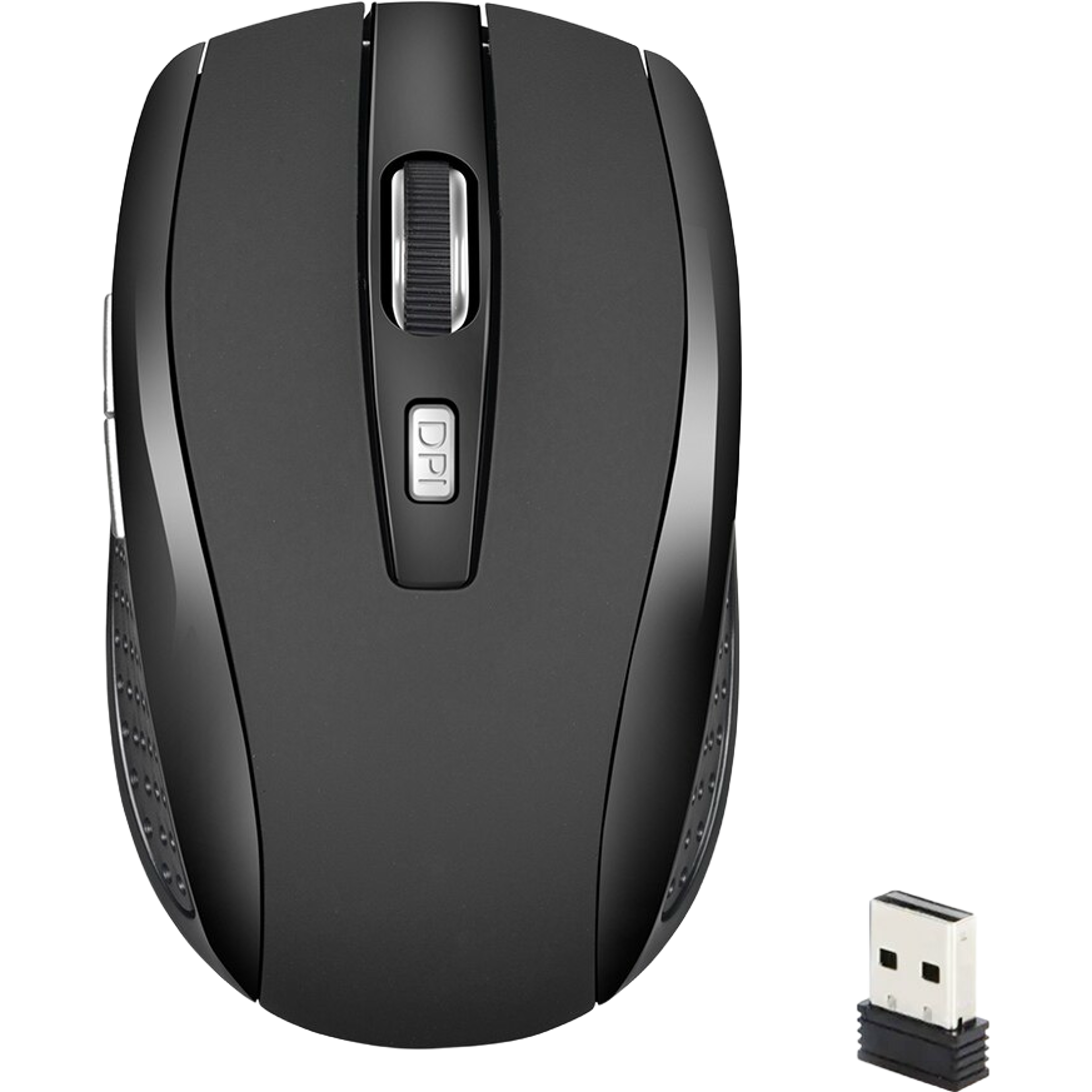 silent mouse, 2.4g wireless mouse, adjustable dpi level, portable charging, mobile optical office mouse for laptop