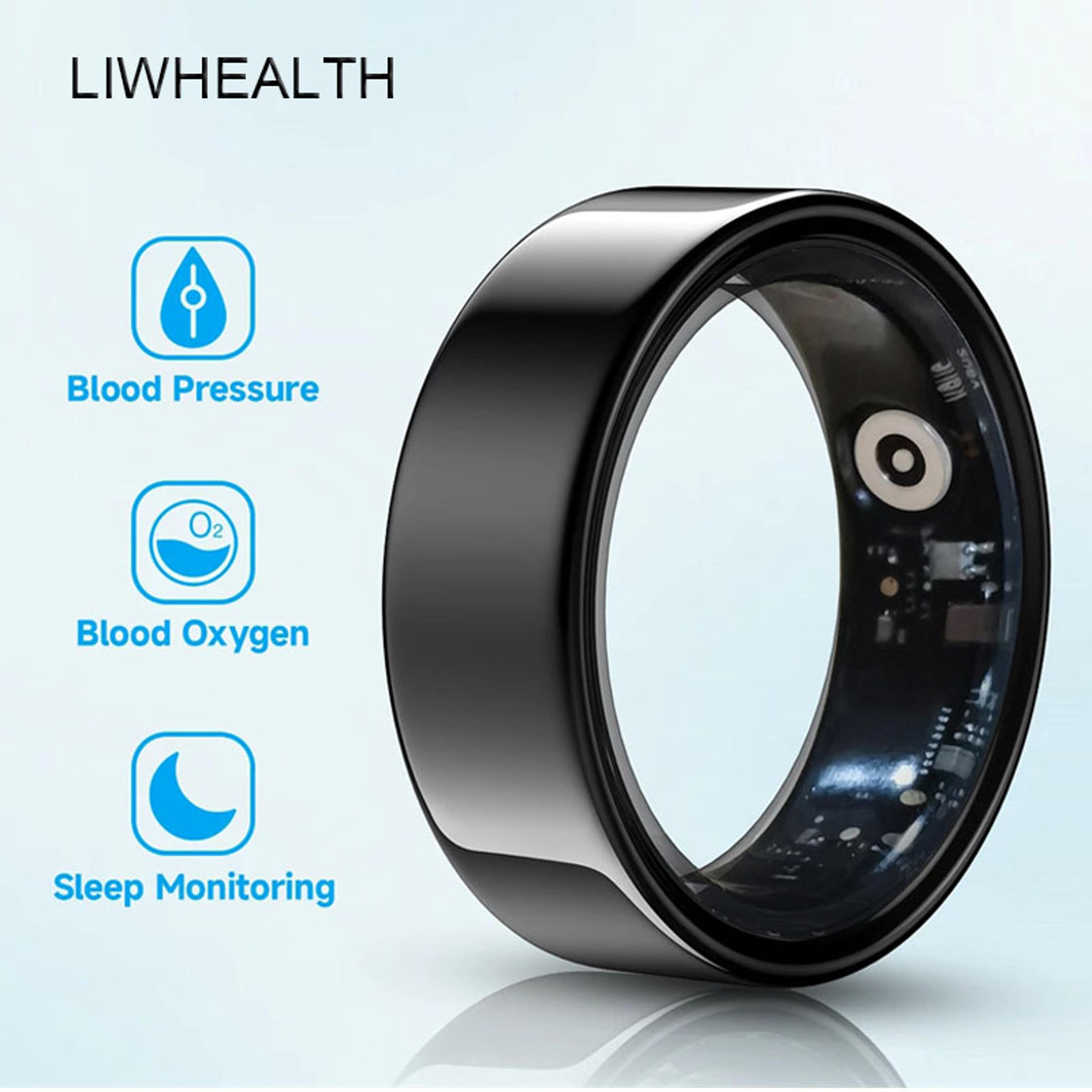 smart ring for man woman, sleep health fitness, blood pressure monitor, xiaomi apple, low consumption