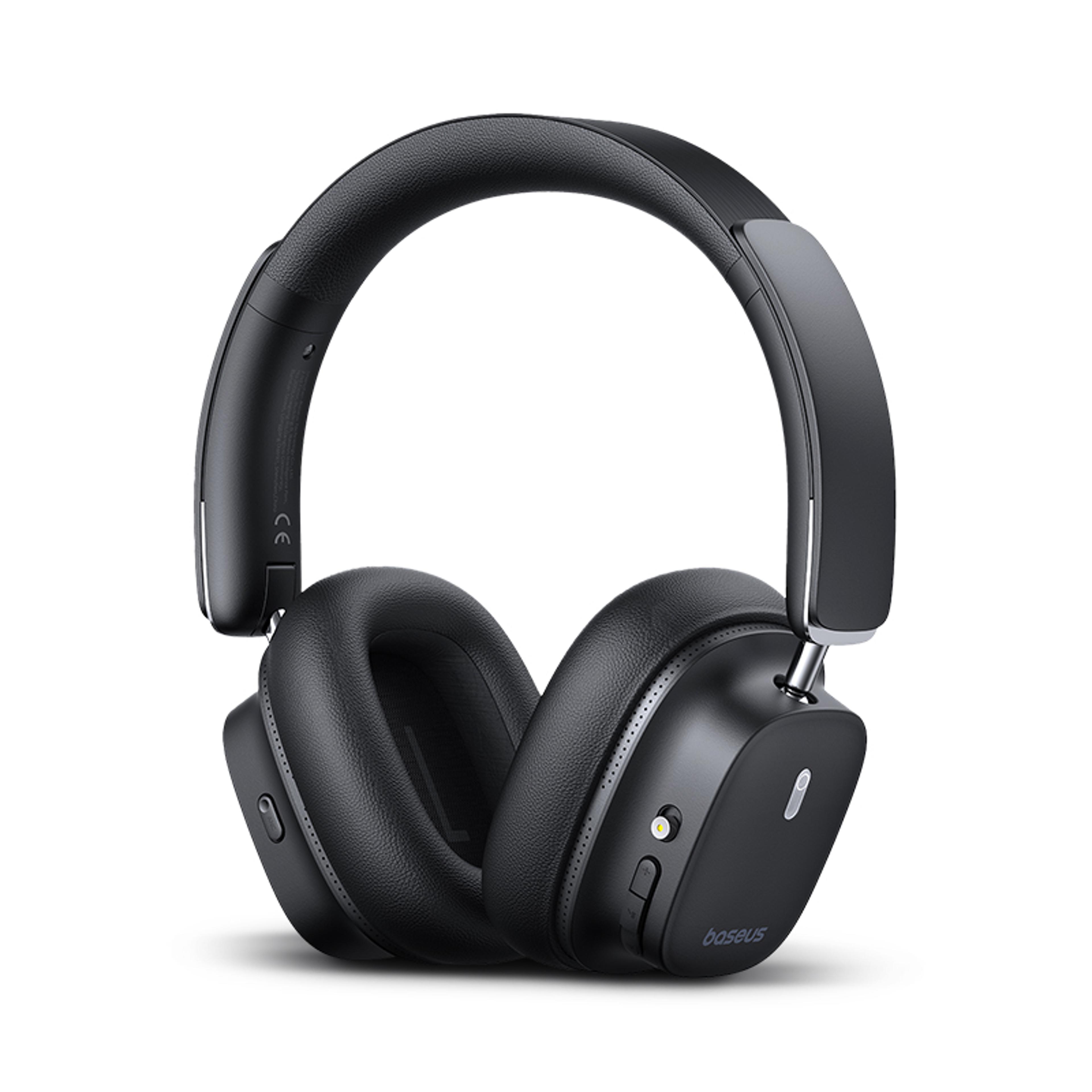 hi-res ldac baseus bowie 30 max, 3d spatial audio, over ear bluetooth headphones