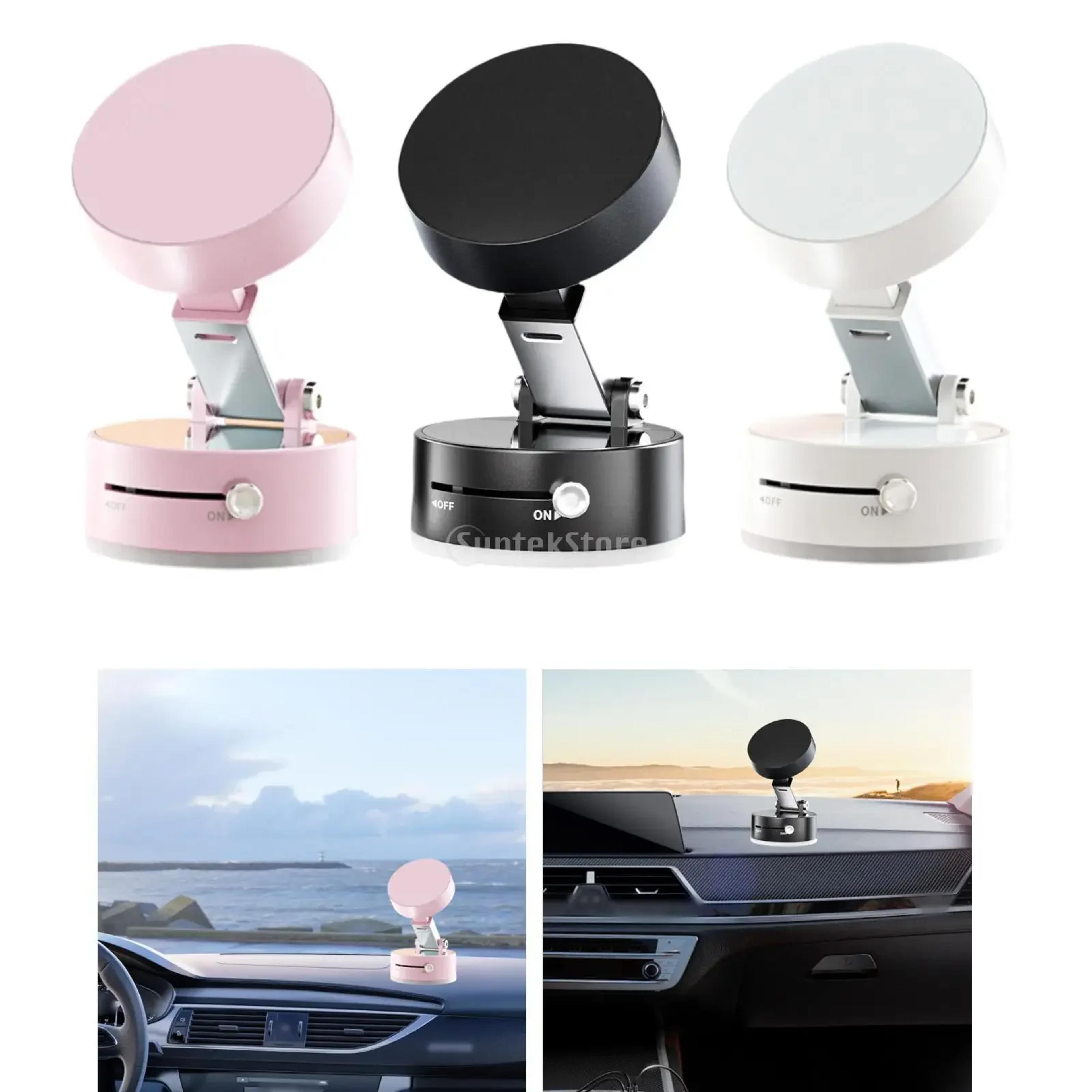 adjustable angle professional phone mount, strong vacuum suction, simple installation generic car phone holder