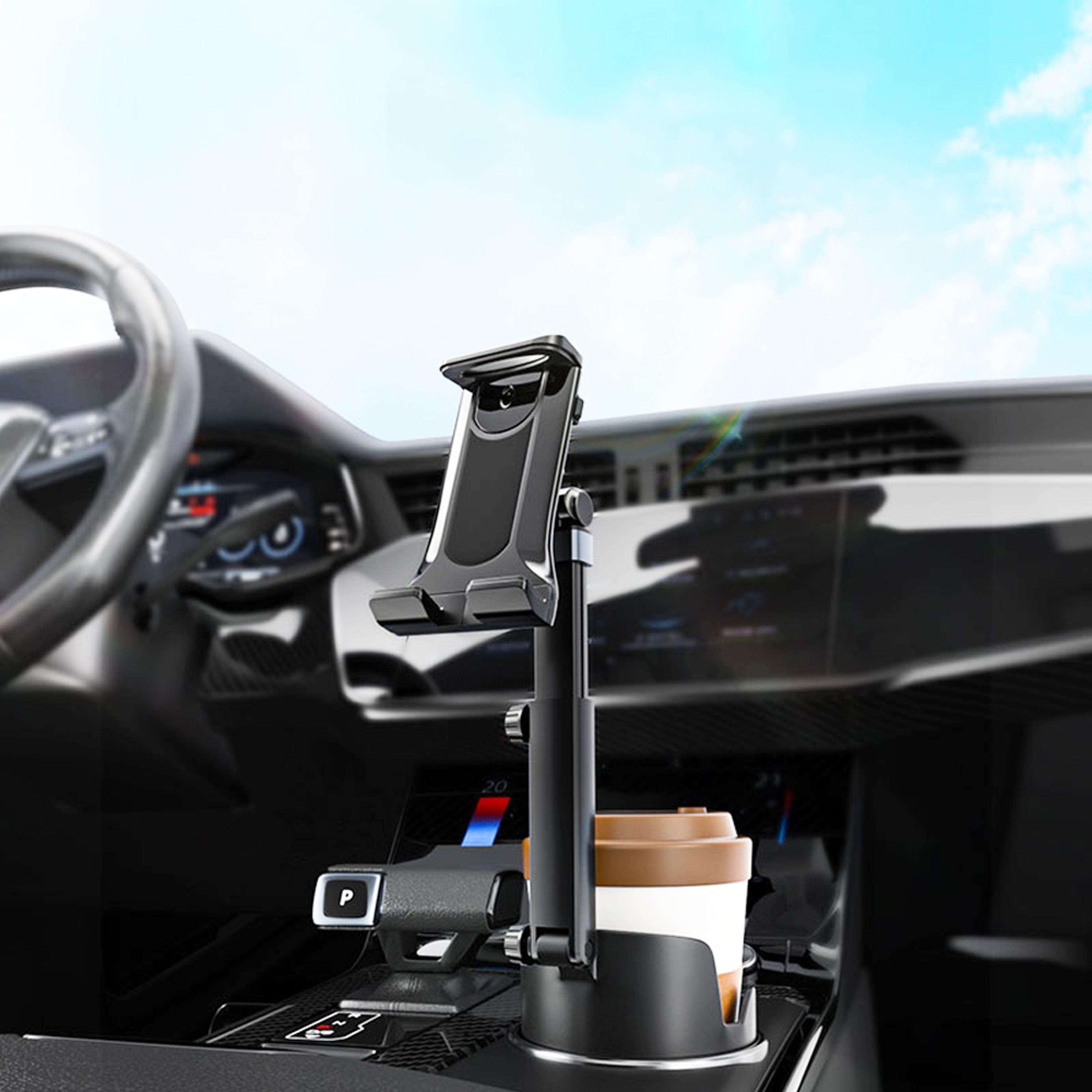 multifunction support adapter, car cup tablet stand, phone holder expander, interior drink organizer
