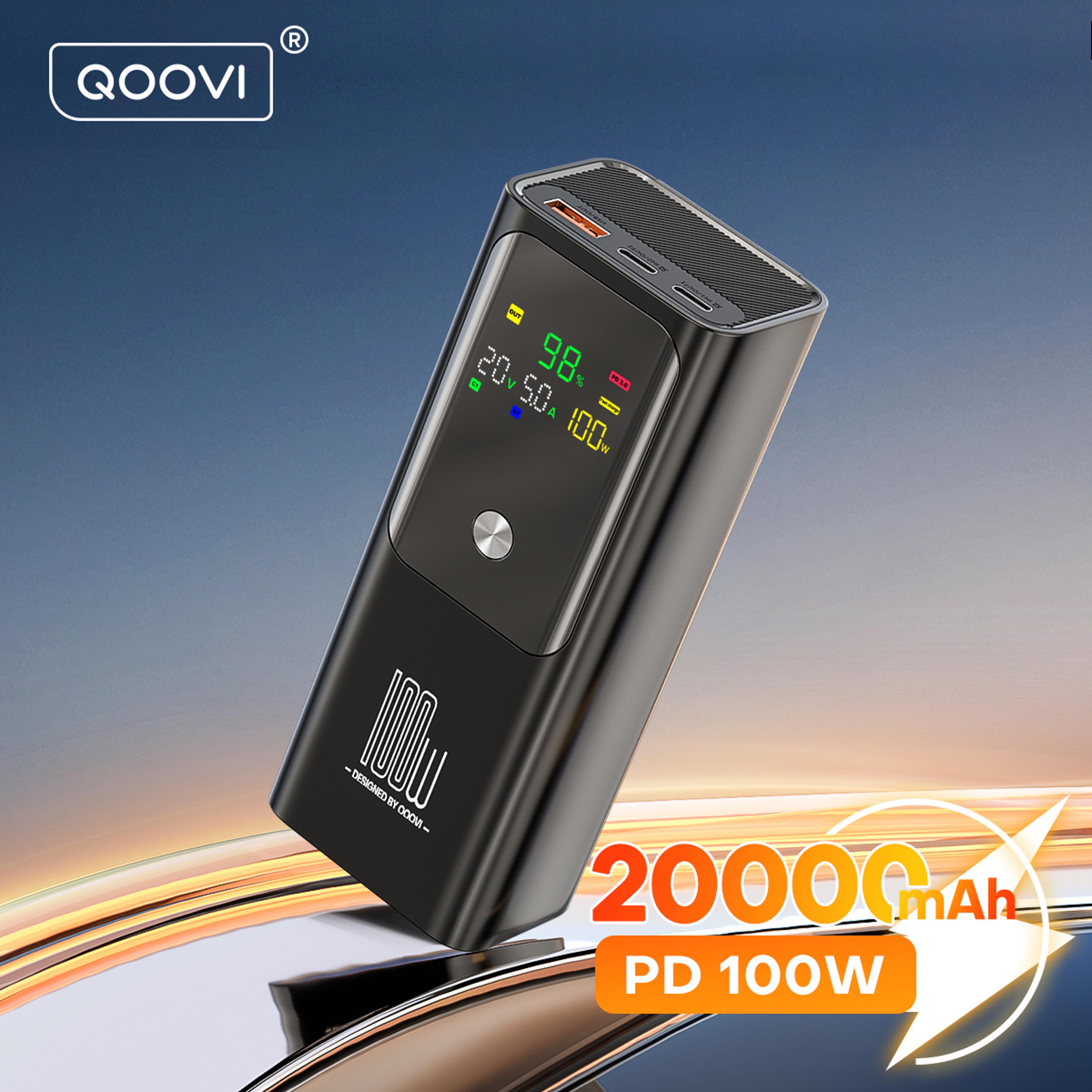 20000mah power bank, fast charging external battery, portable charger for laptop, iphone, samsung